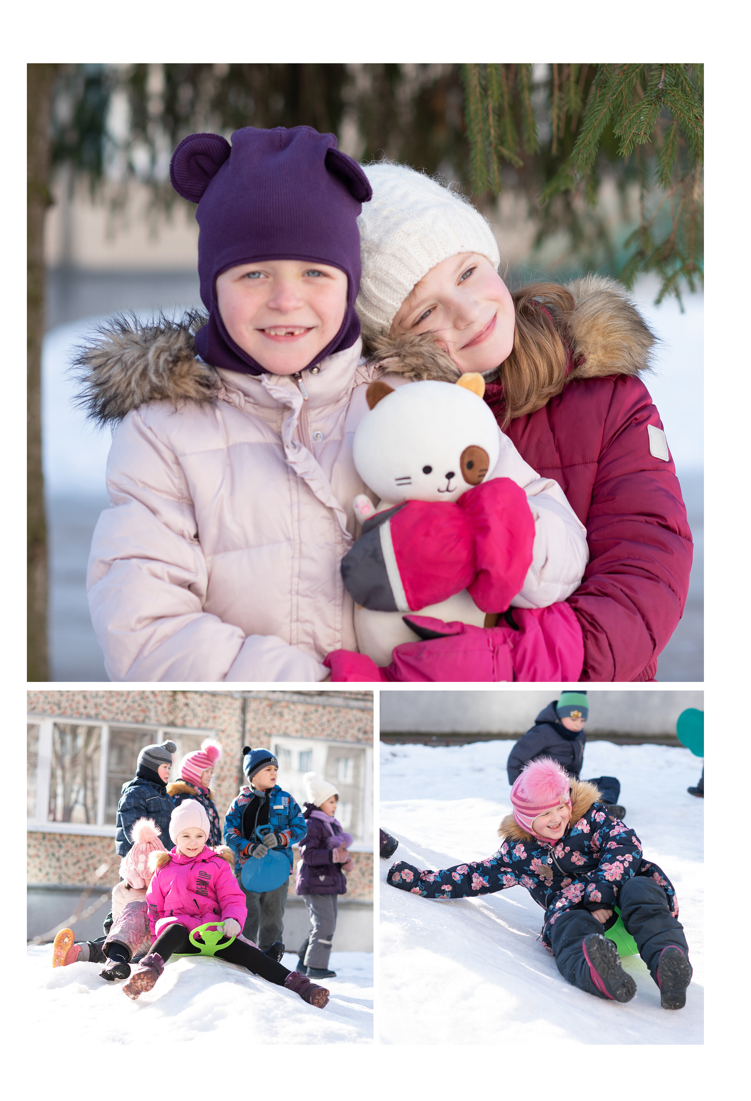 Выпускные альбомы для детских садов. Семейный и детский фотограф Марина Тувиста в Санкт-Петербурге