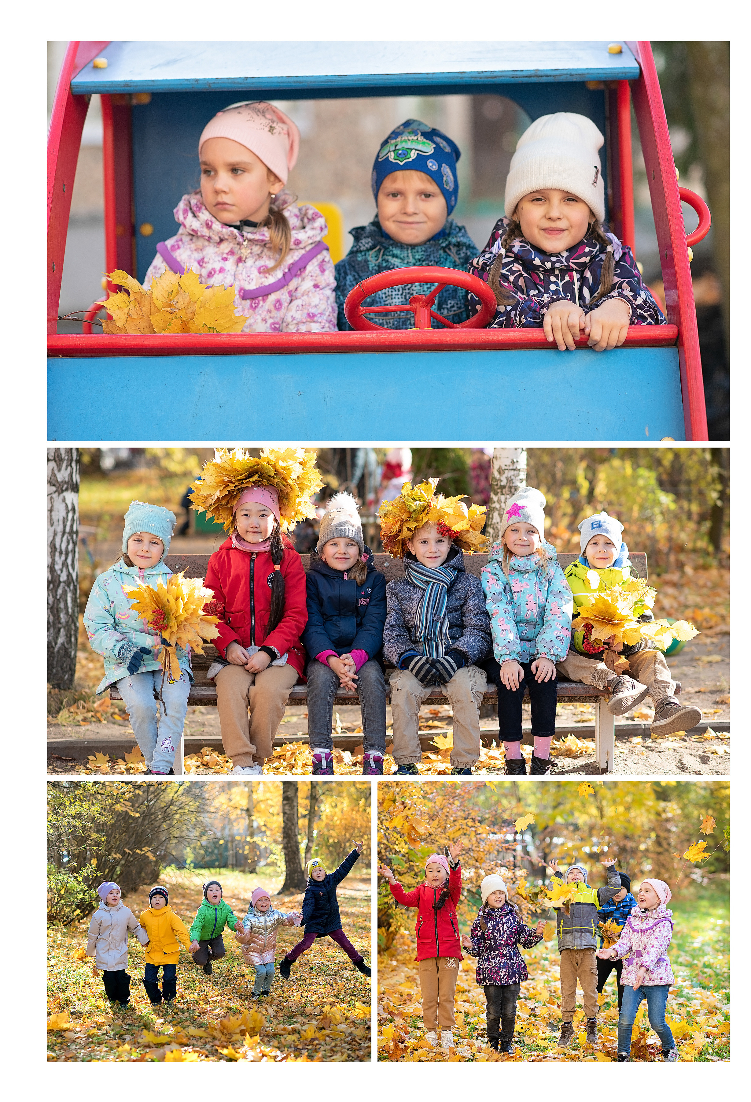 Выпускные альбомы для детских садов. Семейный и детский фотограф Марина Тувиста в Санкт-Петербурге