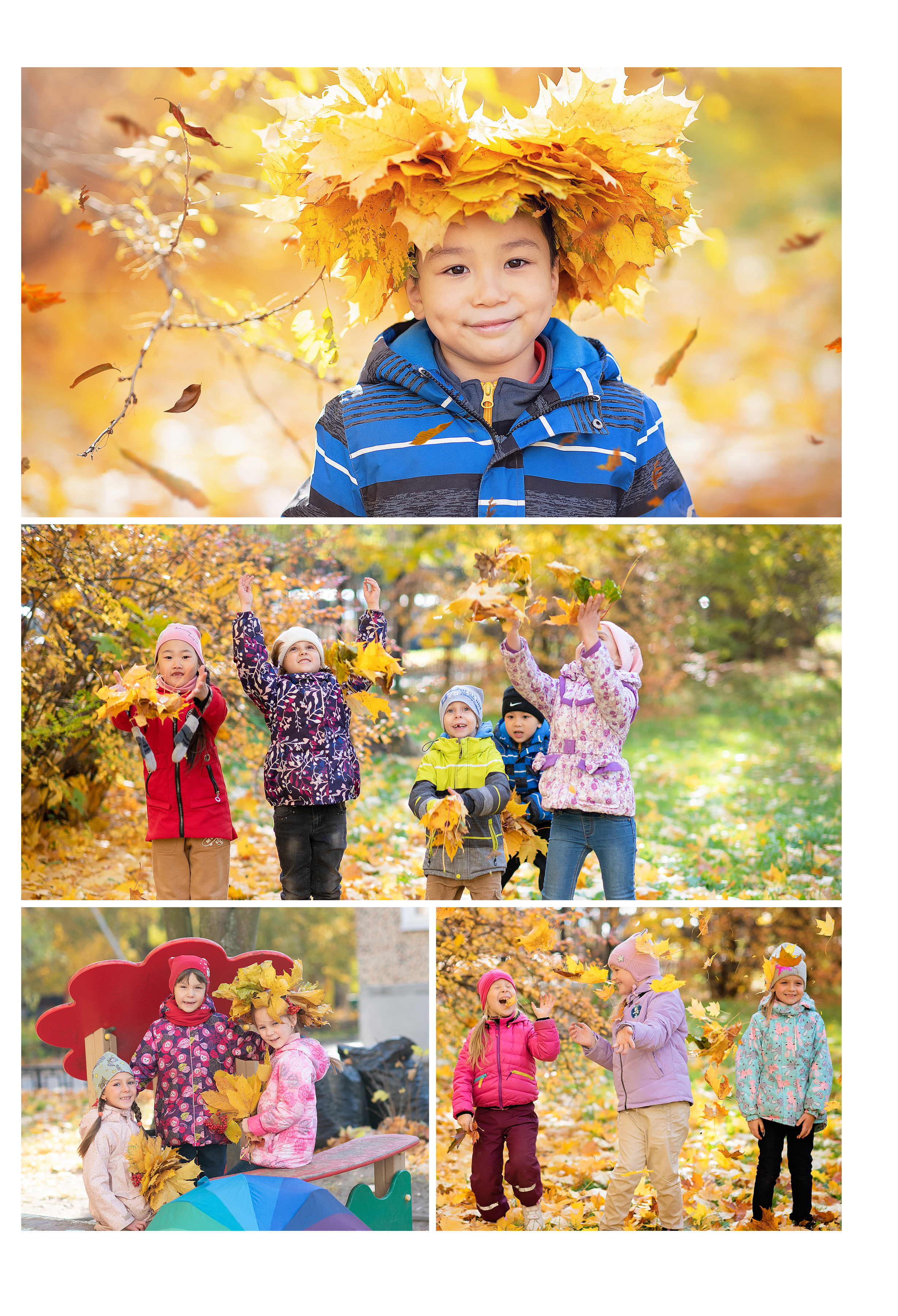 Выпускные альбомы для детских садов. Семейный и детский фотограф Марина Тувиста в Санкт-Петербурге