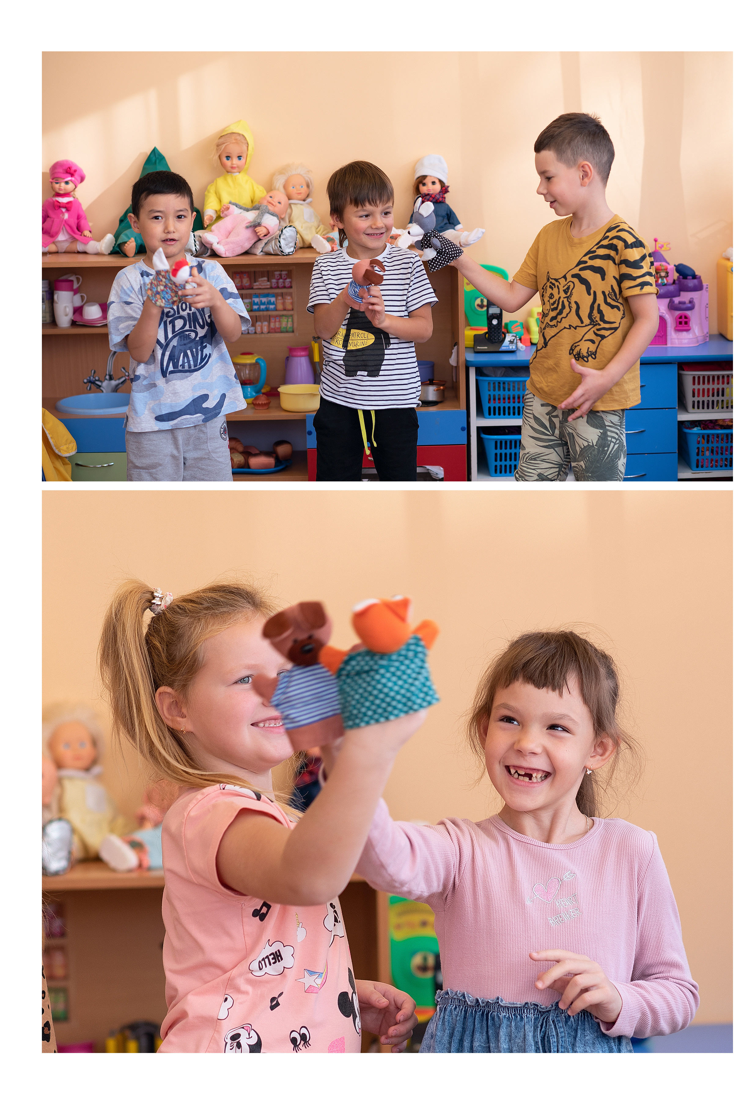 Выпускные альбомы для детских садов. Семейный и детский фотограф Марина Тувиста в Санкт-Петербурге