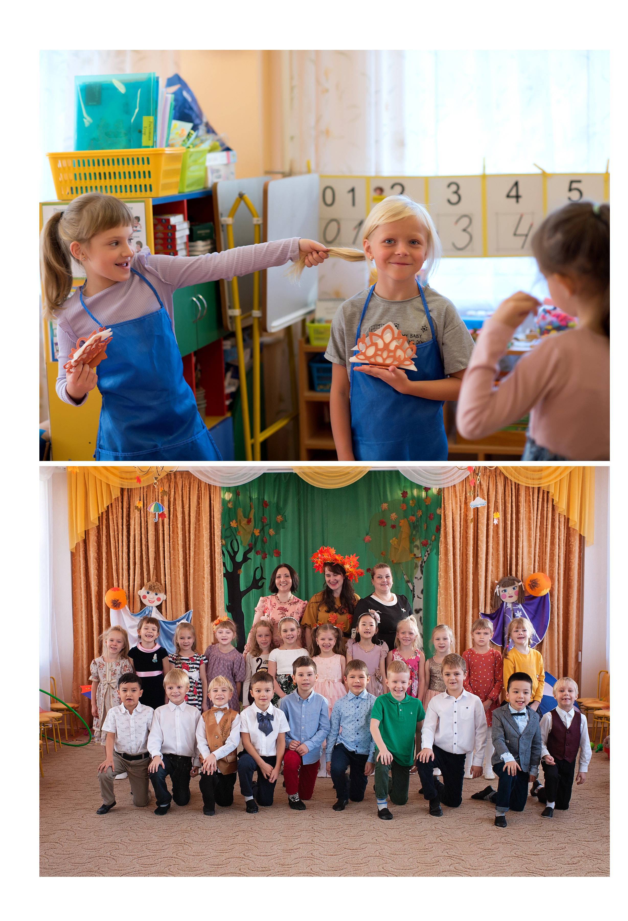 Выпускные альбомы для детских садов. Семейный и детский фотограф Марина Тувиста в Санкт-Петербурге