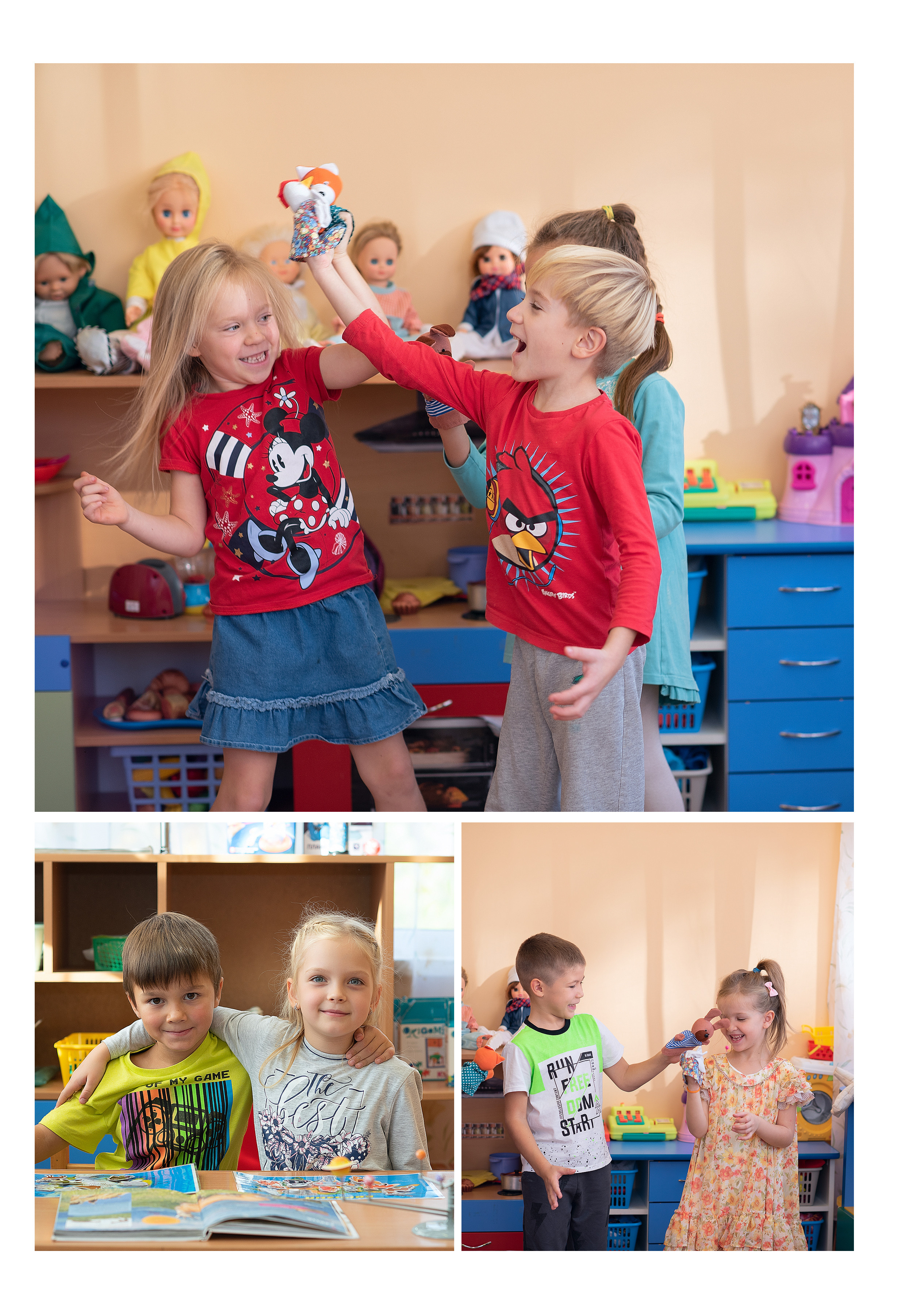 Выпускные альбомы для детских садов. Семейный и детский фотограф Марина Тувиста в Санкт-Петербурге