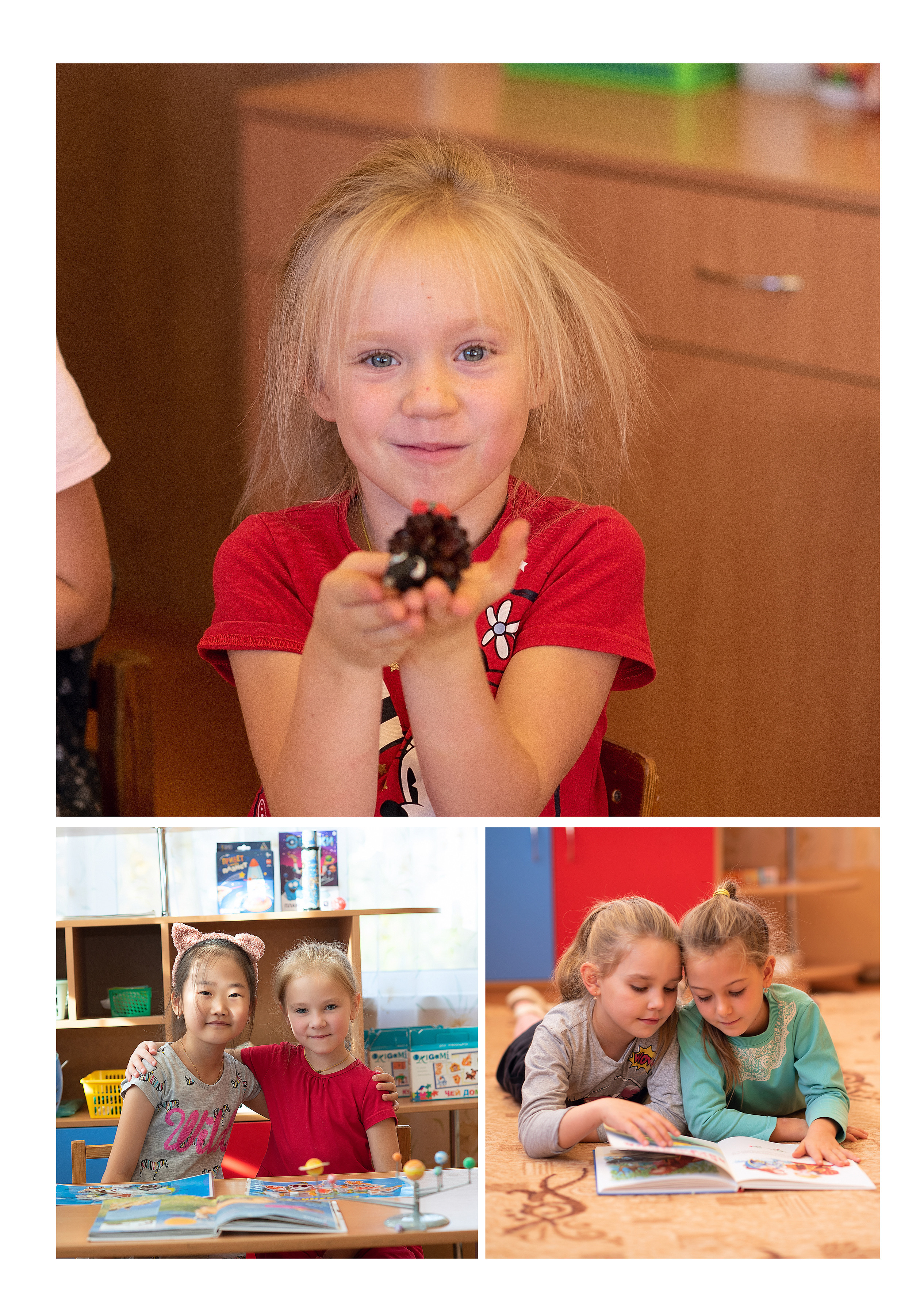 Выпускные альбомы для детских садов. Семейный и детский фотограф Марина Тувиста в Санкт-Петербурге