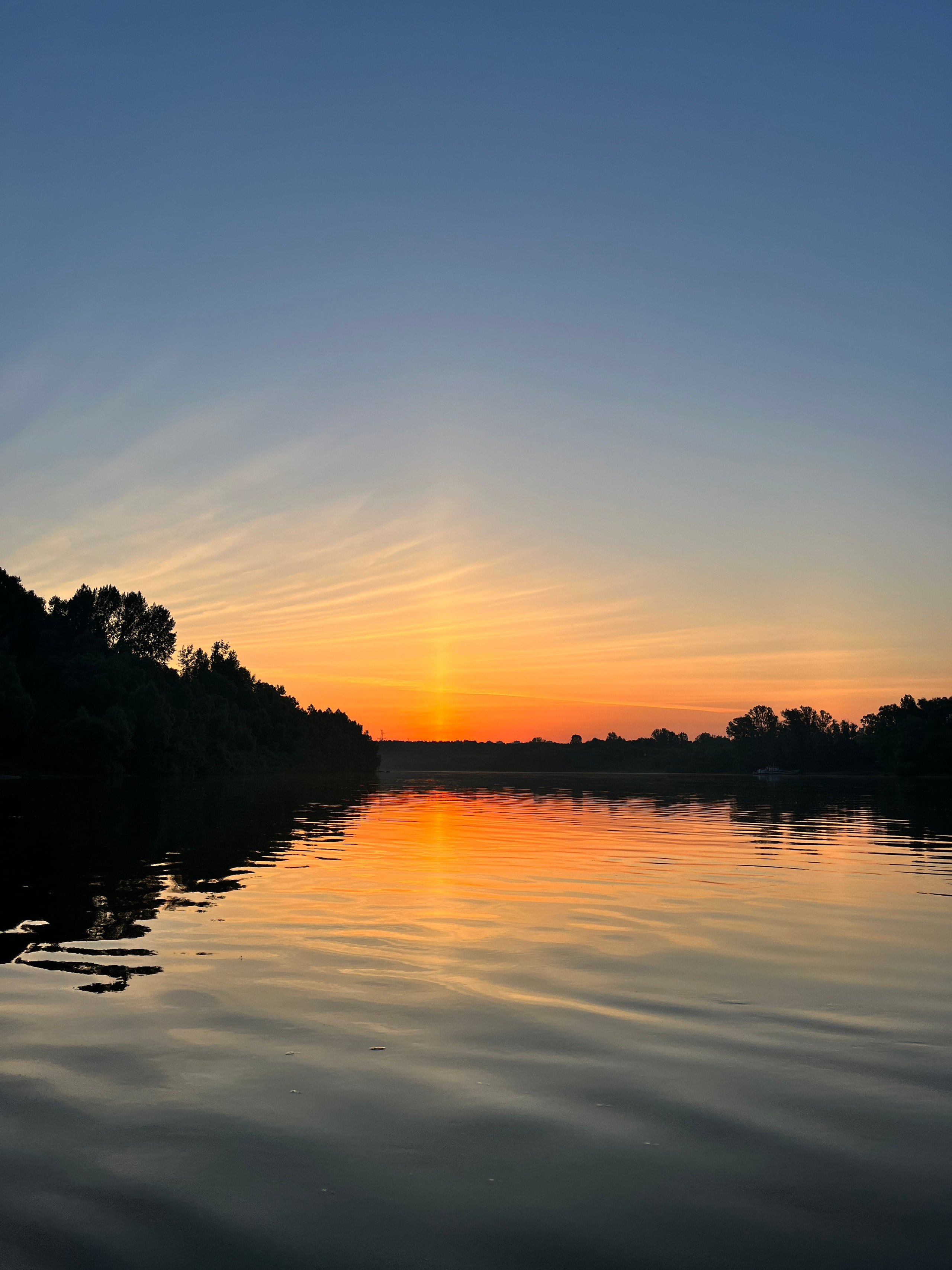 Рассвет на сапах в Сипайловских карьерах
