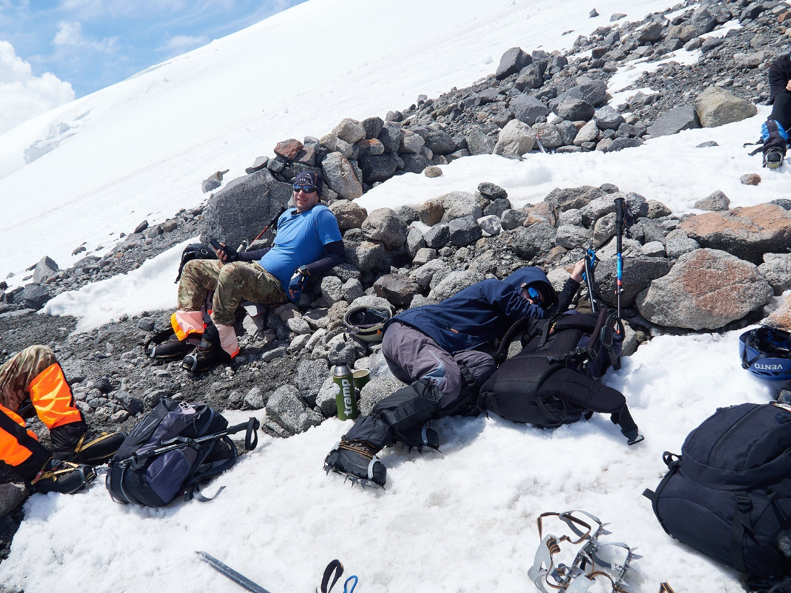Горный, высотный Фотограф на Эльбрусе Георгий