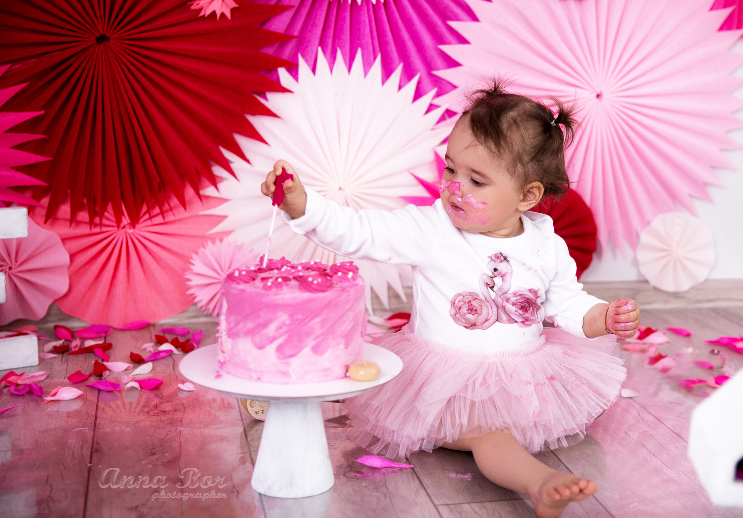 Фотосессия ГОДОВАСИЕ. Фотограф новорожденных, детей до года и беременных в Симферополе