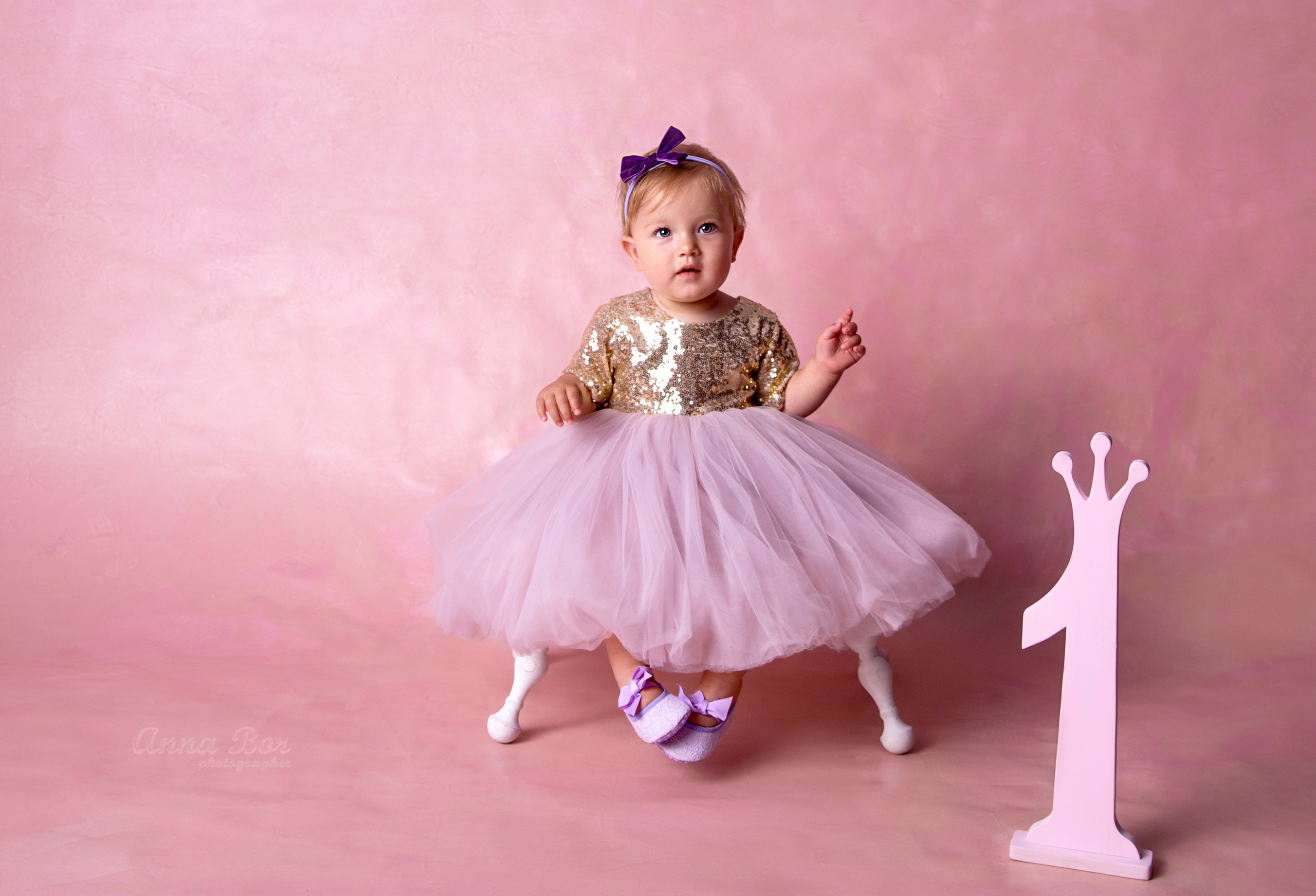 Фотосессия ГОДОВАСИЕ. Фотограф новорожденных, детей до года и беременных в Симферополе