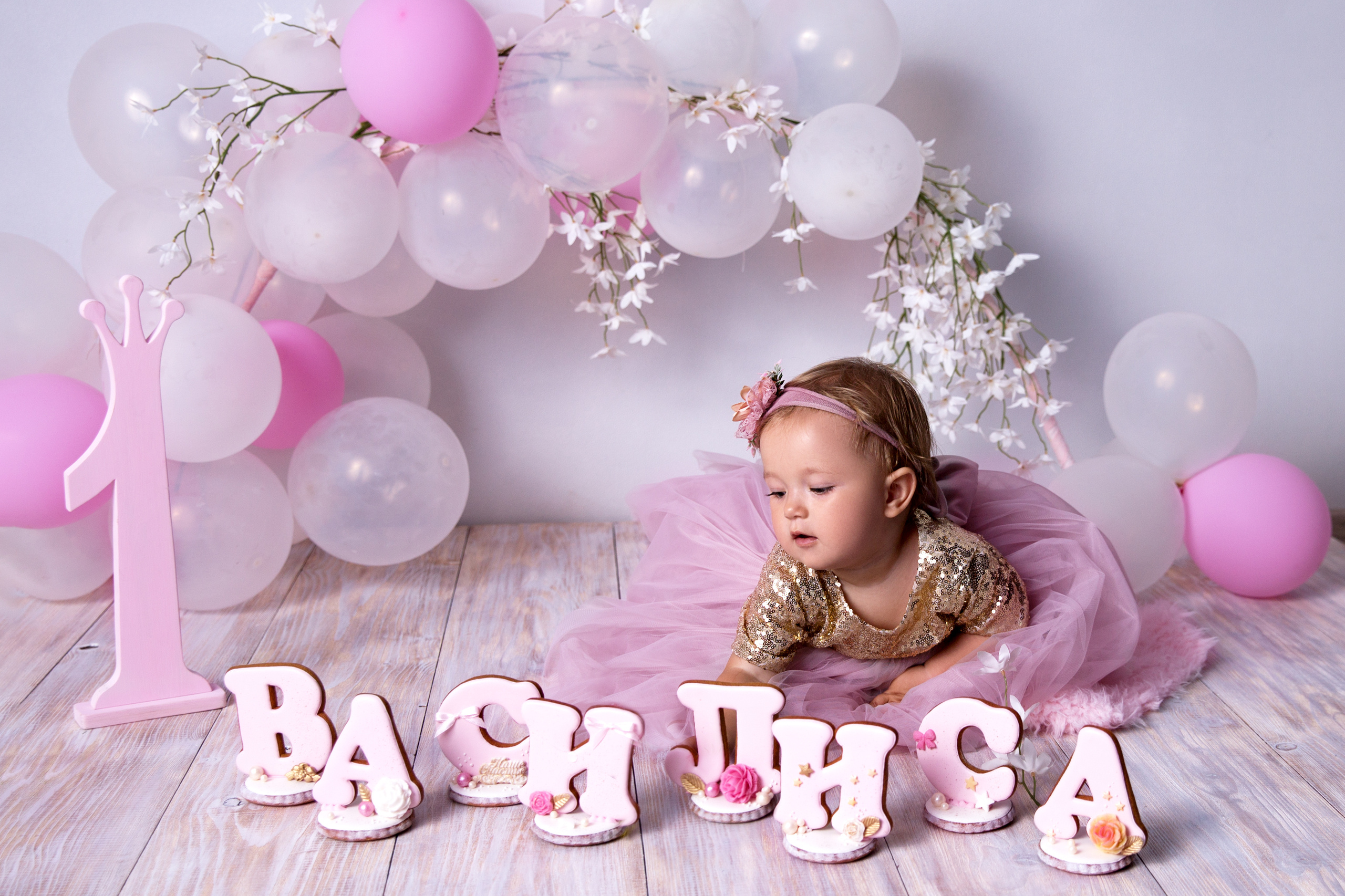 Фотосессия ГОДОВАСИЕ. Фотограф новорожденных, детей до года и беременных в Симферополе