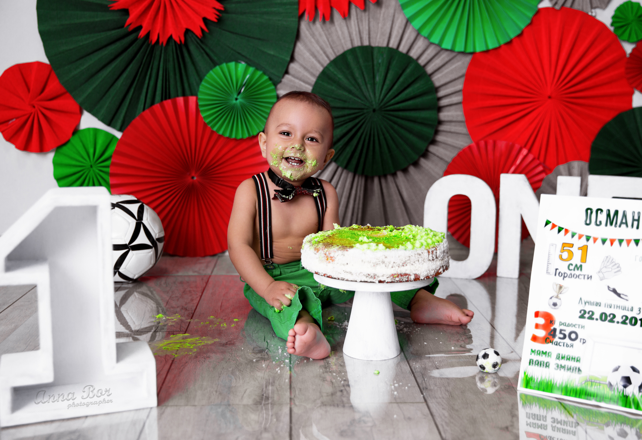 Фотосессия ГОДОВАСИЕ. Фотограф новорожденных, детей до года и беременных в Симферополе