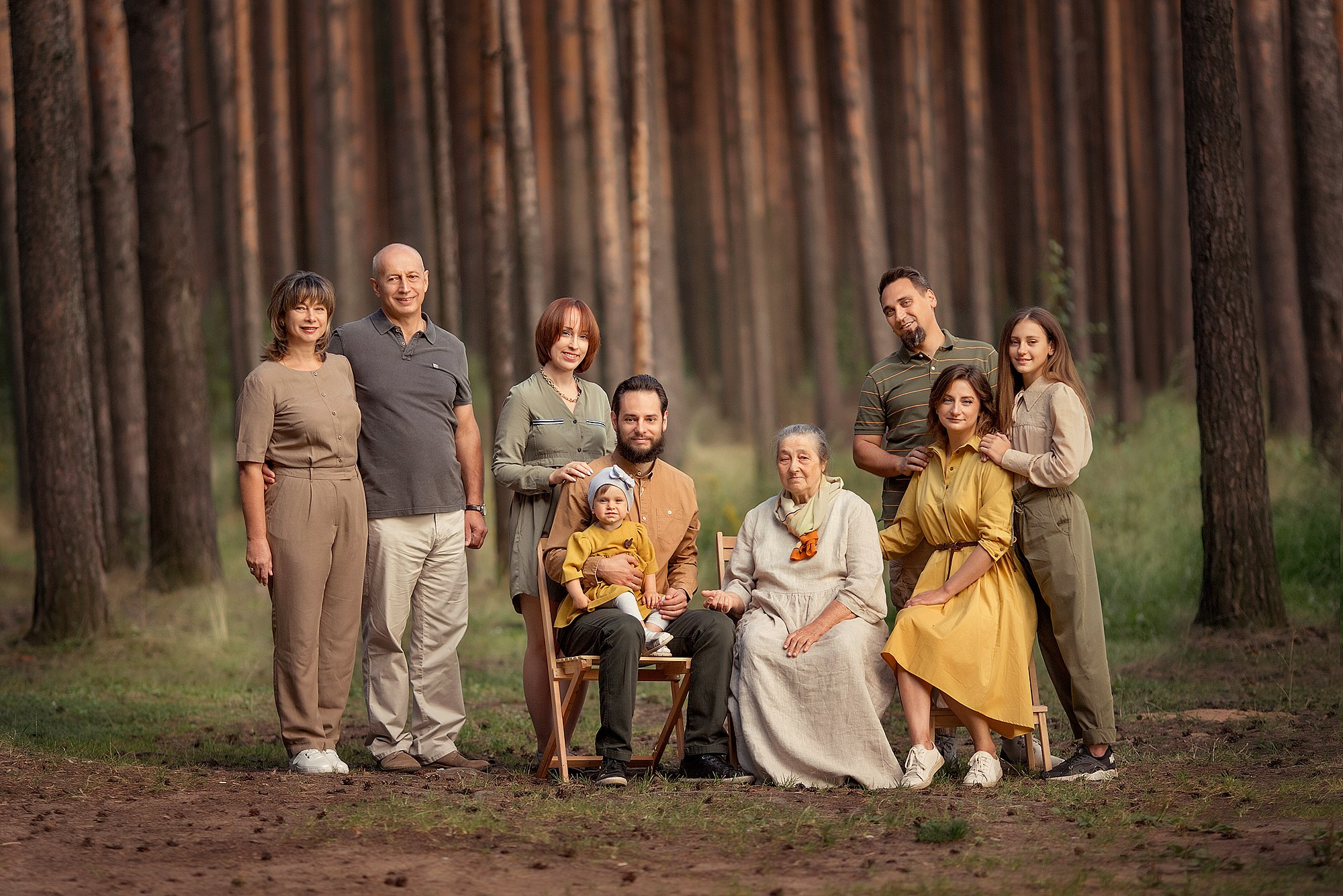 Фотосессия большой семьи. Tatyana Nadezhdina Family photographer