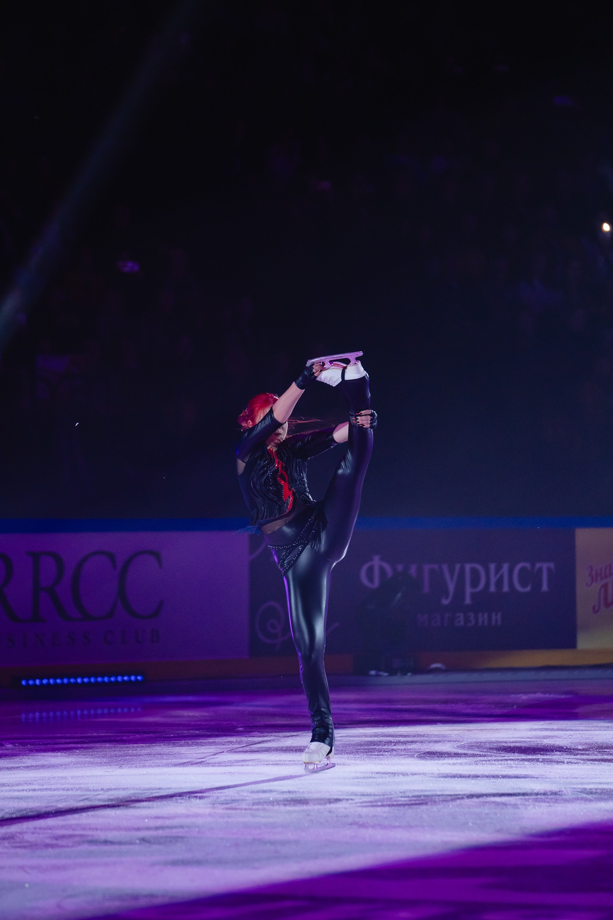 Шоу «Чемпионы на льду» в Новосибирске. Воробьева Ксения — Спортивный и танцевальный фотограф Новосибирск