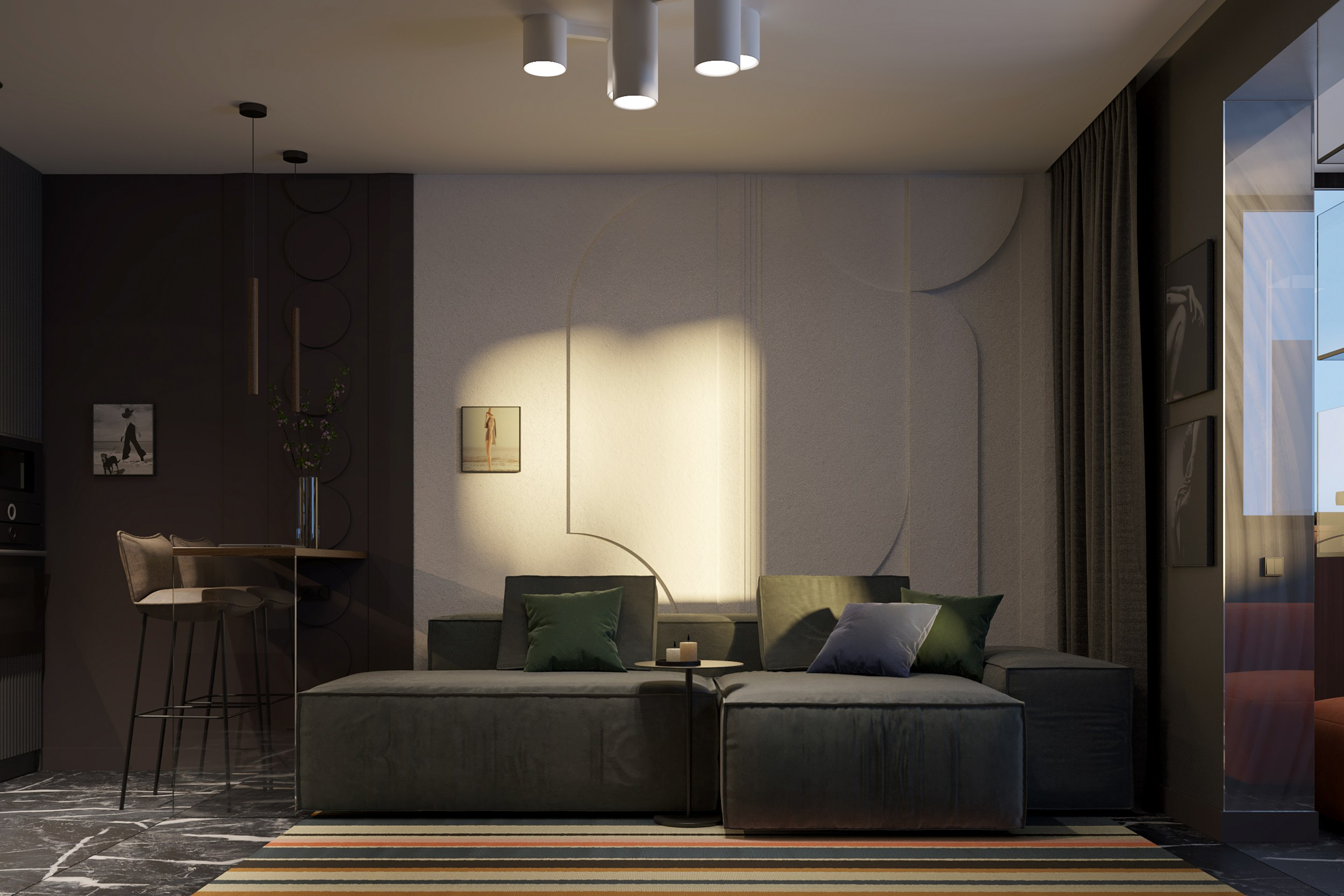 Авторский проект квартиры ЖК «Западные Аллеи»