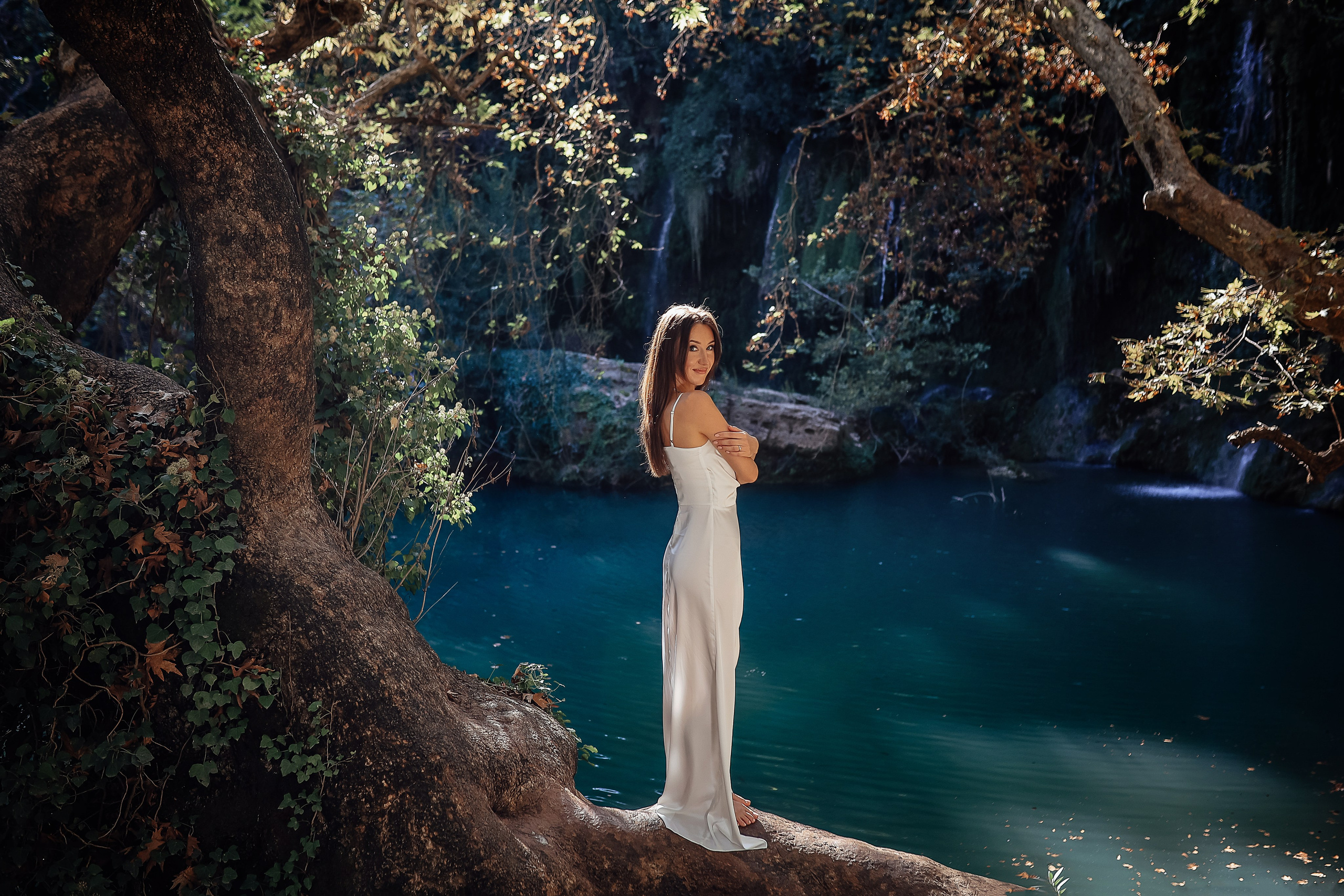 Photoshooting at Kurshunlu waterfall