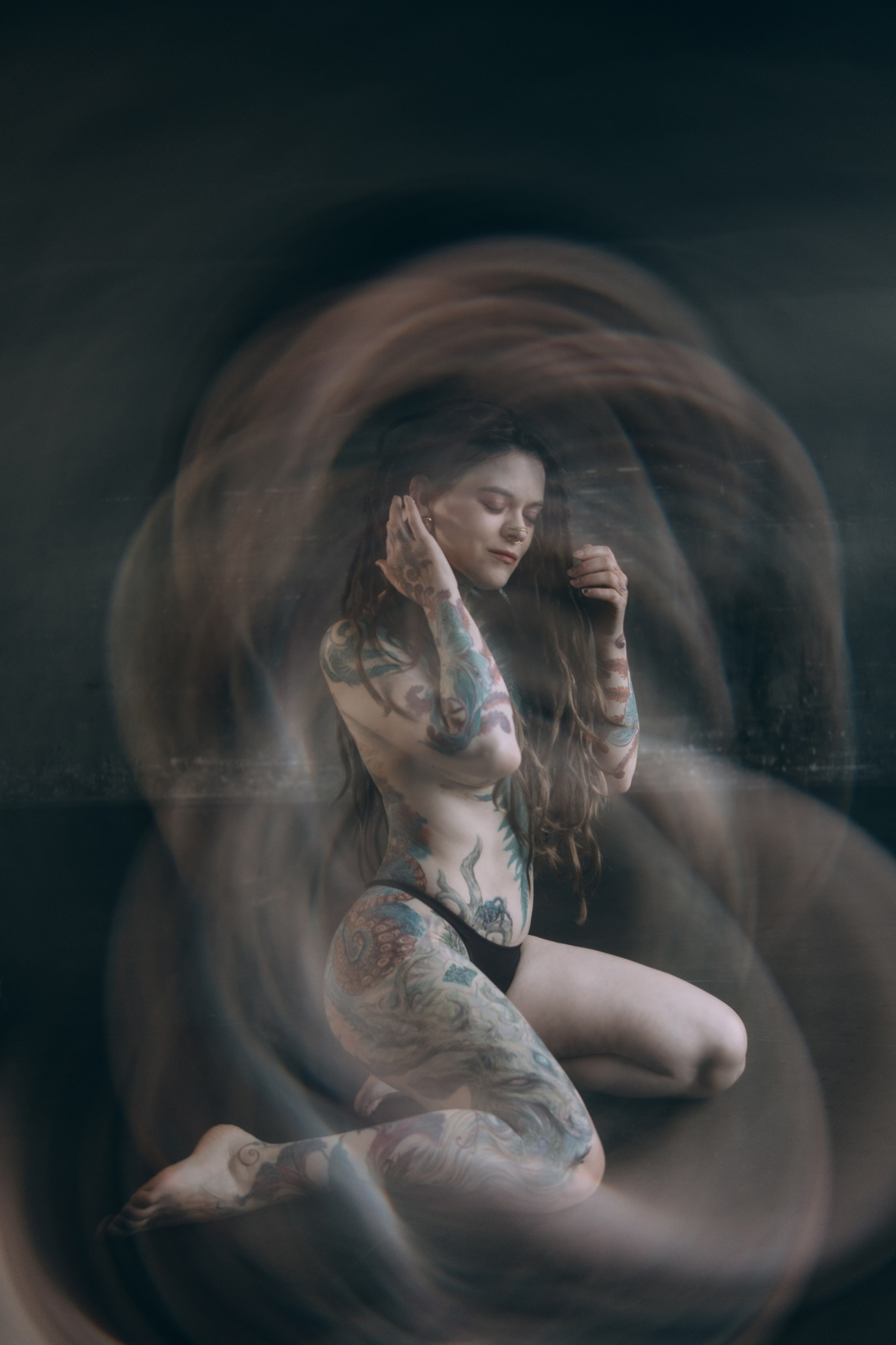 Индивидуальная портретная фотосессия в студии