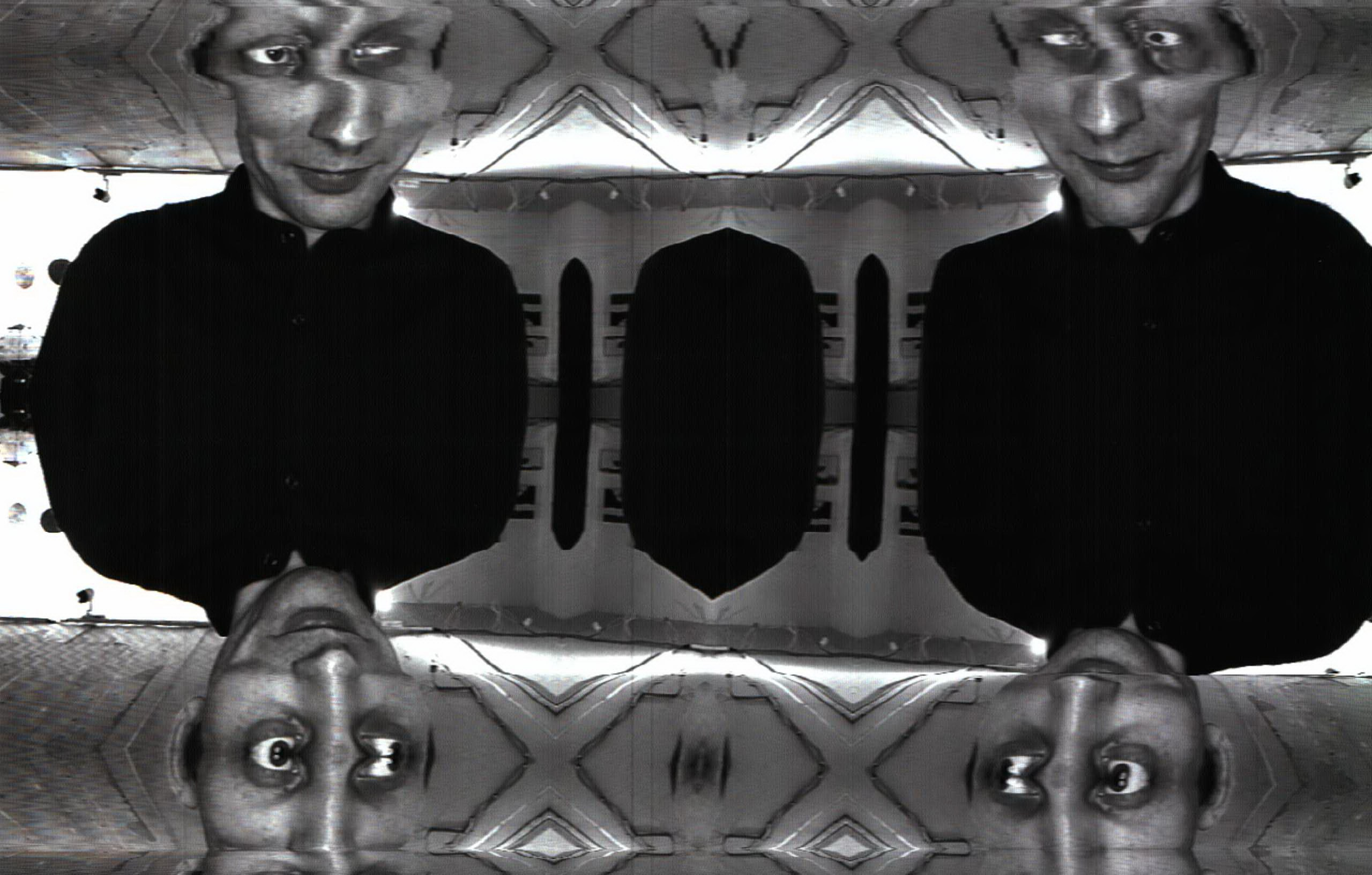 Fluxus Selfie Machine. Roman Hodirev is an esoteriologist, multidisciplinary artist, photographer and musician. Saint Petersburg, Riga