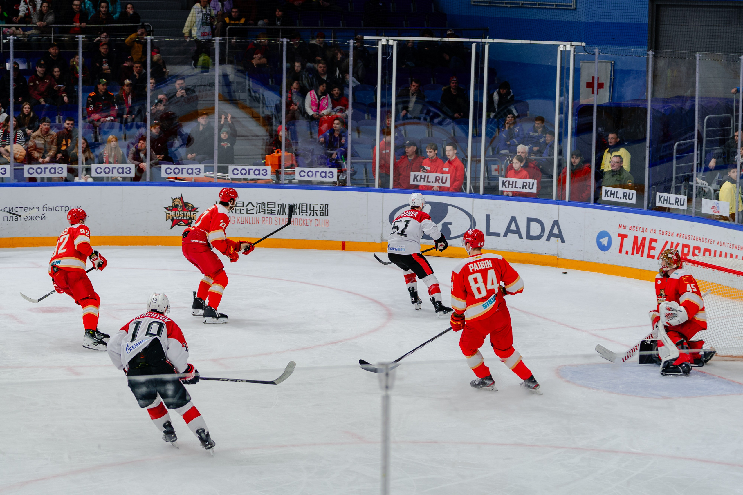 КХЛ КУНЬЛУНЬ РС — АВАНГАРД 22 МАРТА 2025. Репортажный фотограф в Москве Измалков Артем