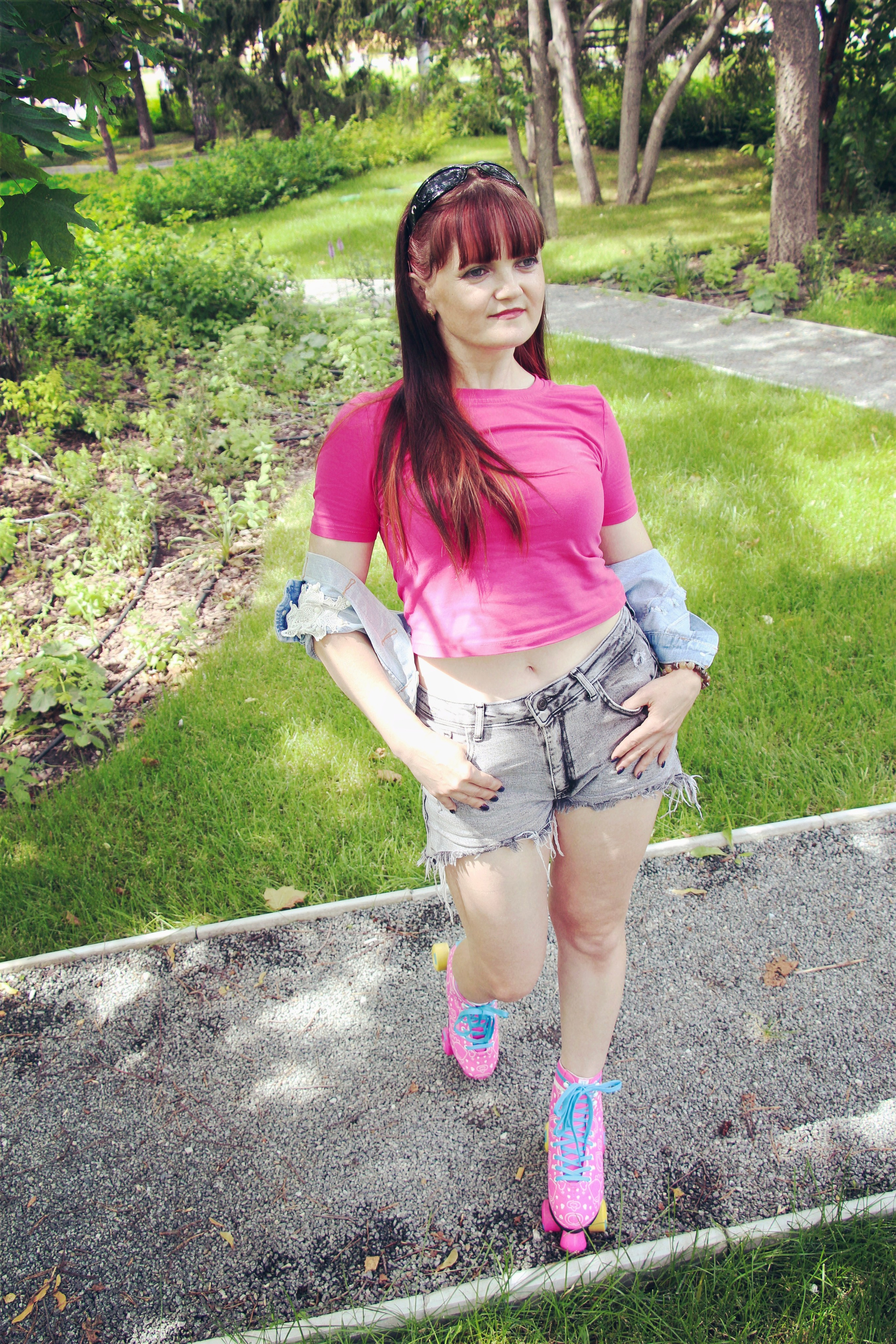 Елена на роликах…. Творческая, семейная Фотосъемка ДоброДарова Елена Омск