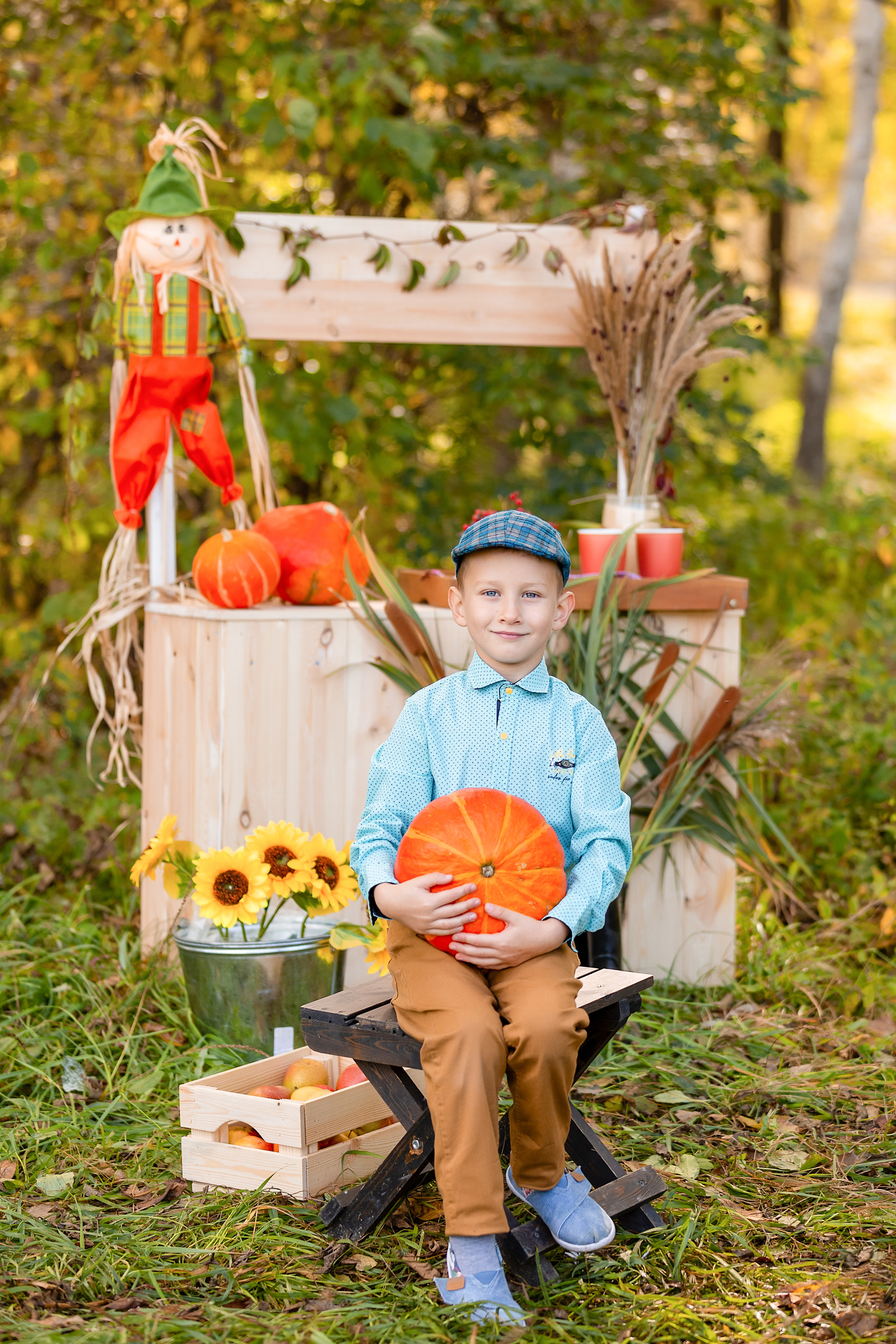 Фотопроект «Тыквенный Бум». Стильный выпускной альбом Владивосток фотограф Вероника Мигачева