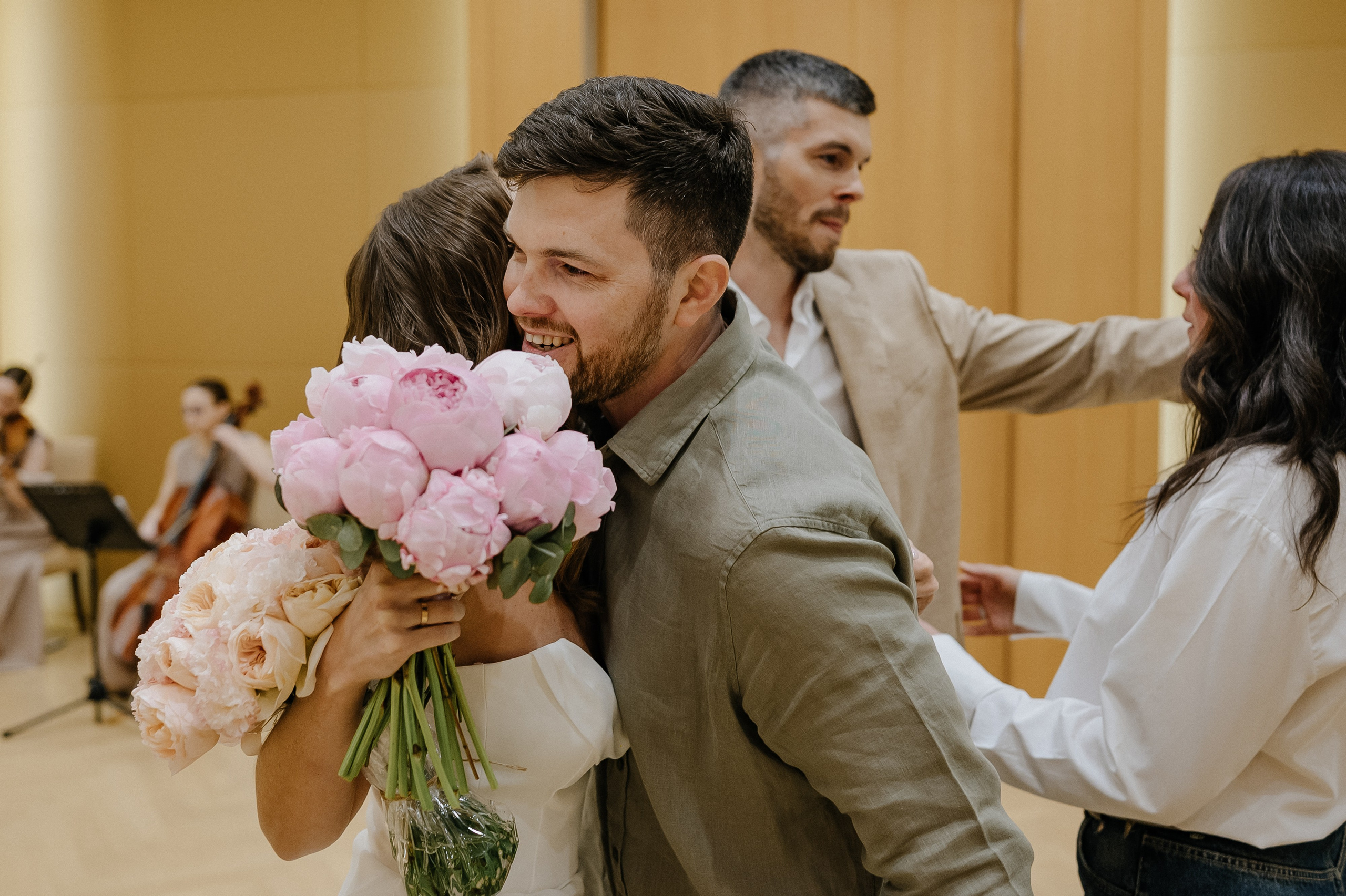 Поздравления гостей после регистрации брака в Барвихе