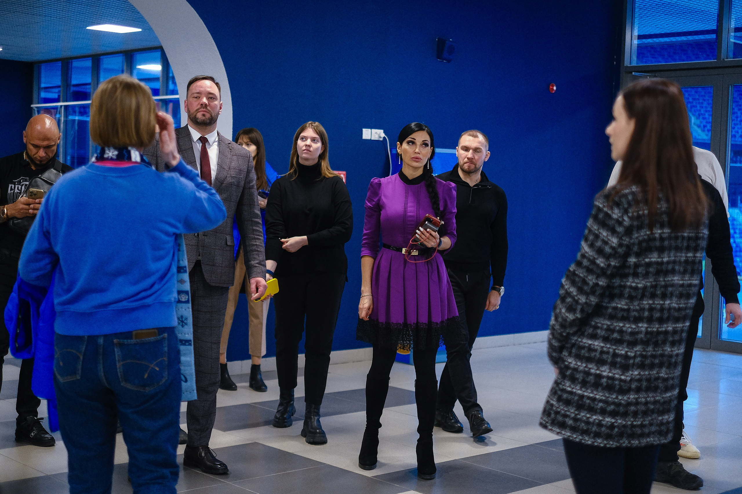 Экскурсия по «Газпром арене». Фотограф Мария Хлебникова Санкт-Петербург Москва