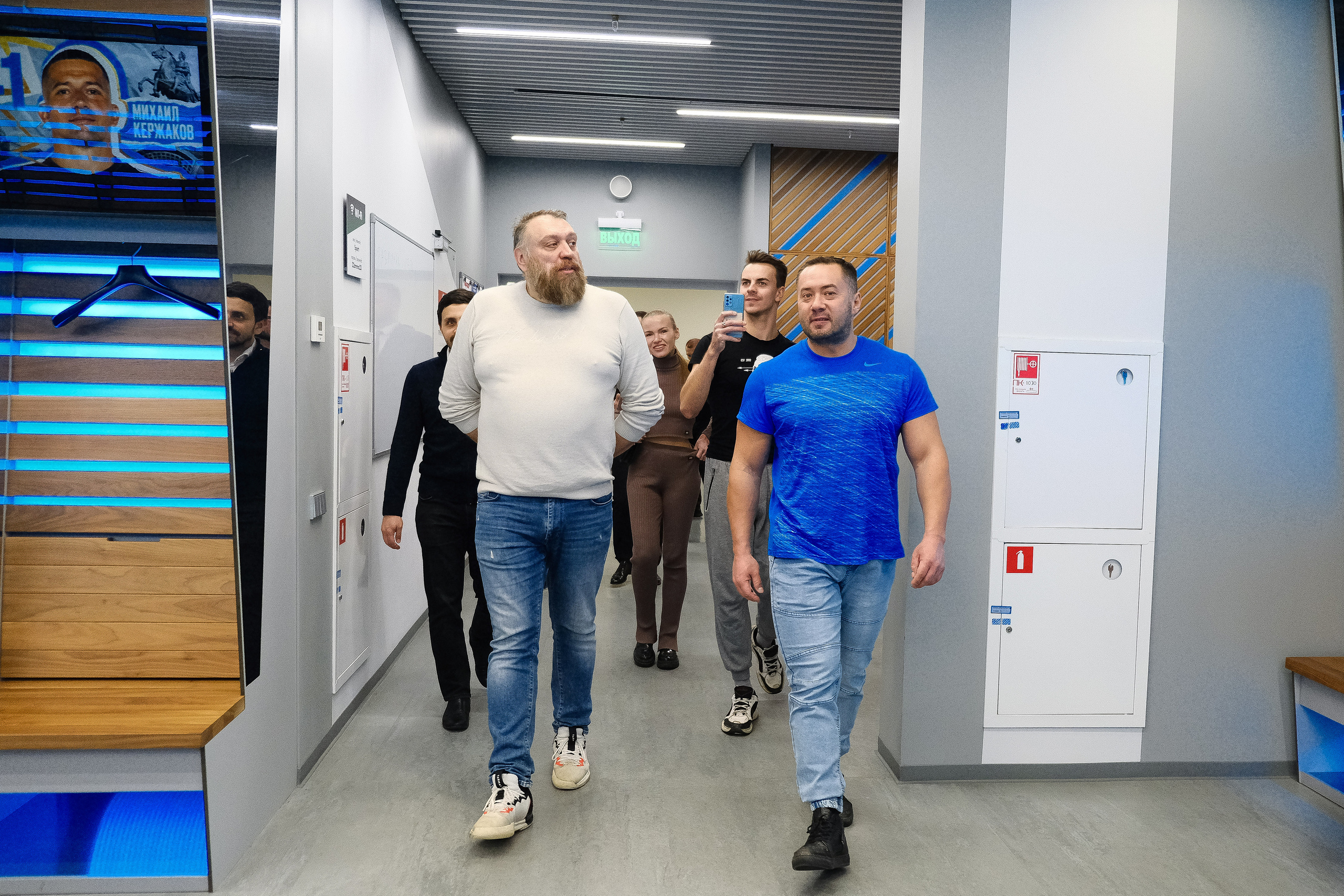 Экскурсия по «Газпром арене». Фотограф Мария Хлебникова Санкт-Петербург Москва