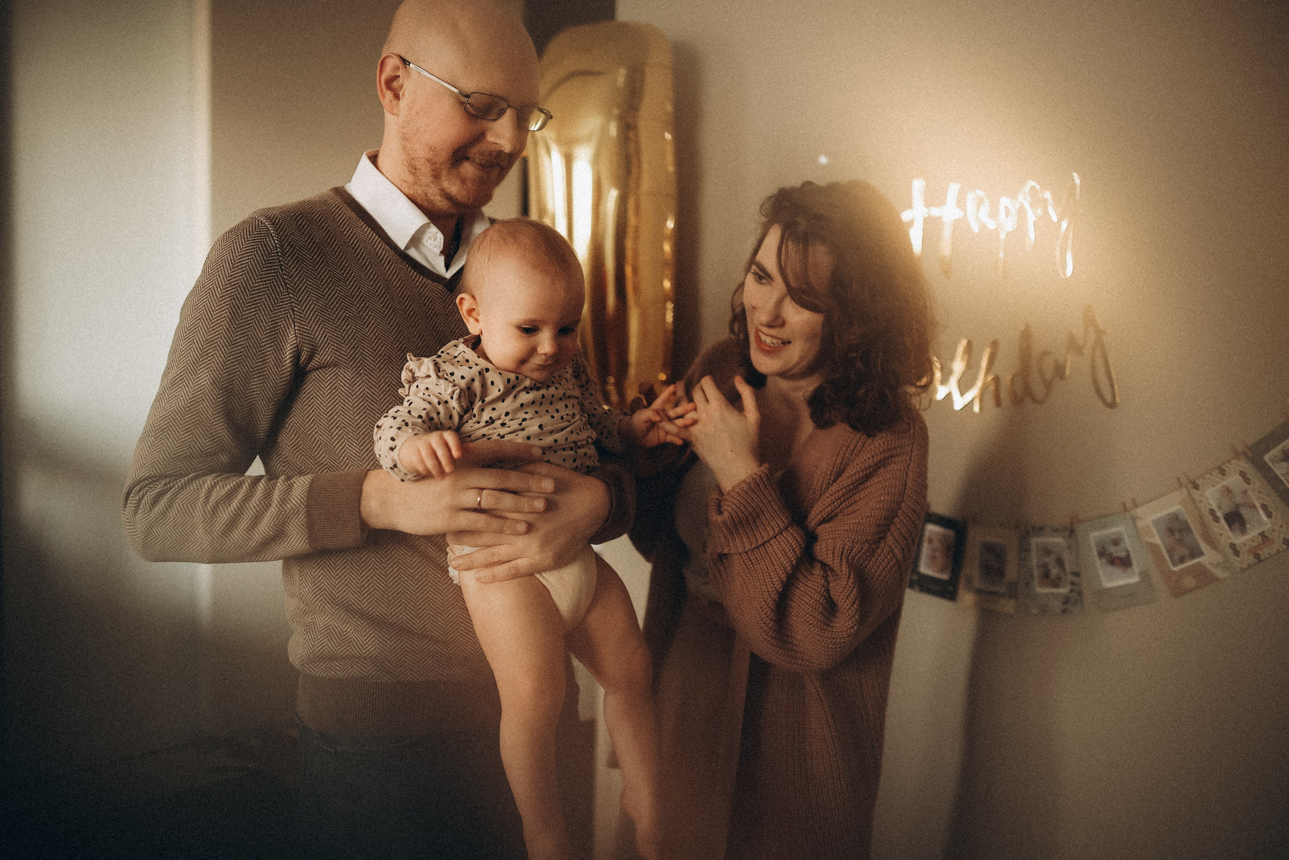 Домашняя съемка годовасие Анечки. Семейный фотограф в Москве и Люберцах Юлия Гуськова