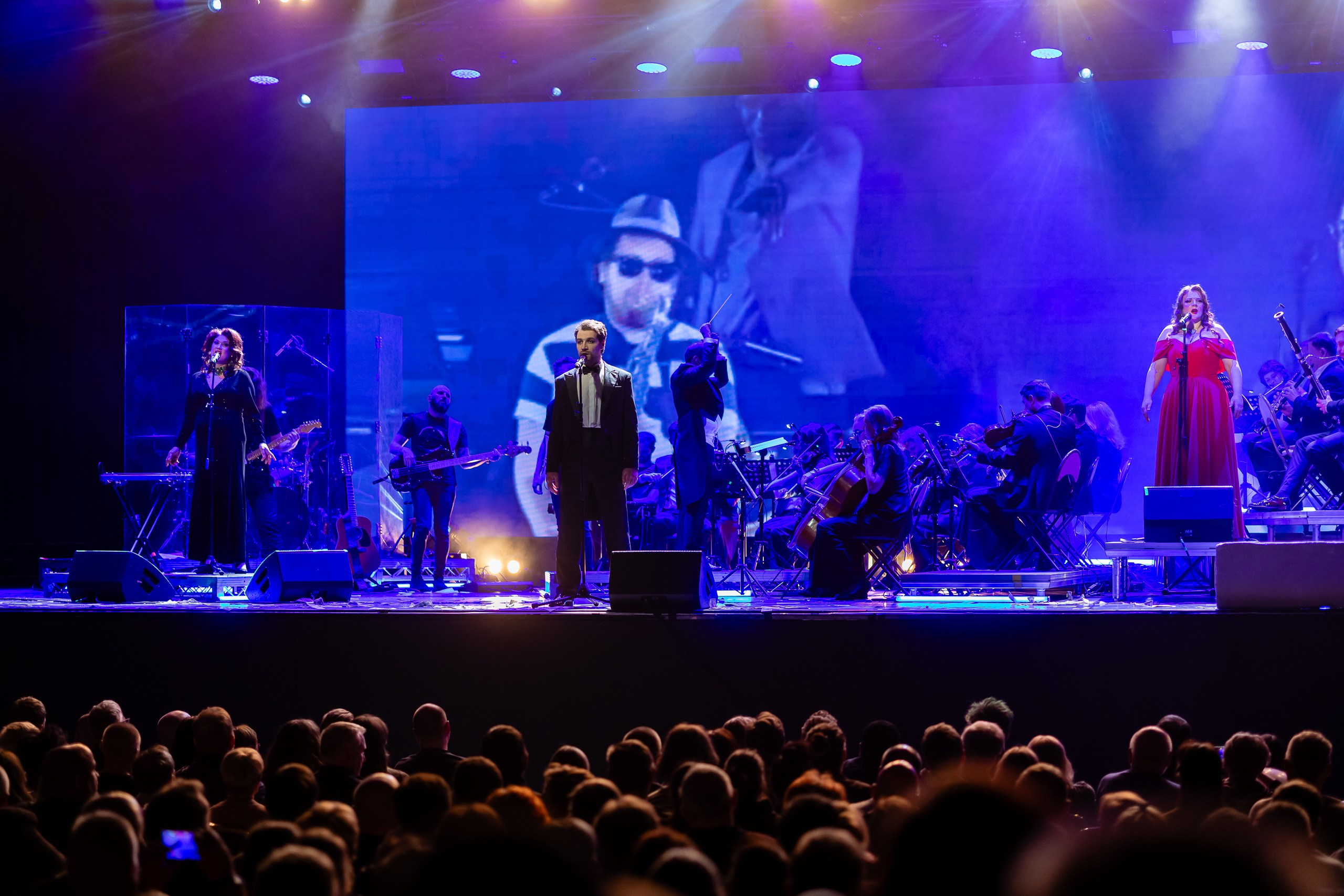 Репортаж с концерта «Симфоническое PINK FLOYD SHOW». Фотограф в Санкт-Петербурге — Сергей Петров