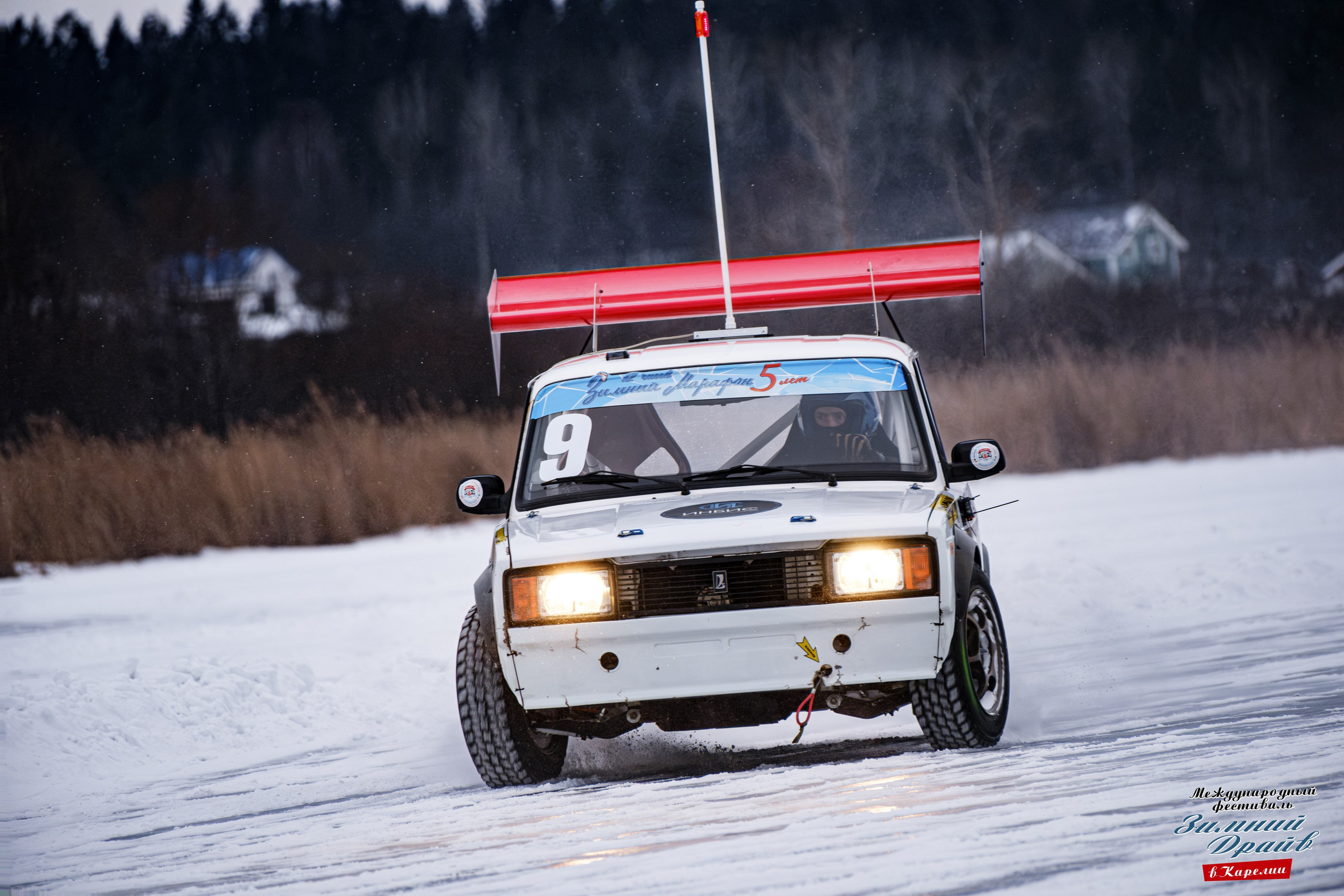 «Зимний Драйв в Карелии» Авто Марафон-гигант «25 часов на льду» Илона Накутис, Николай Грязин, джимхана, фотограф Антон Медведев, icoguar, Сортавала, Карелия