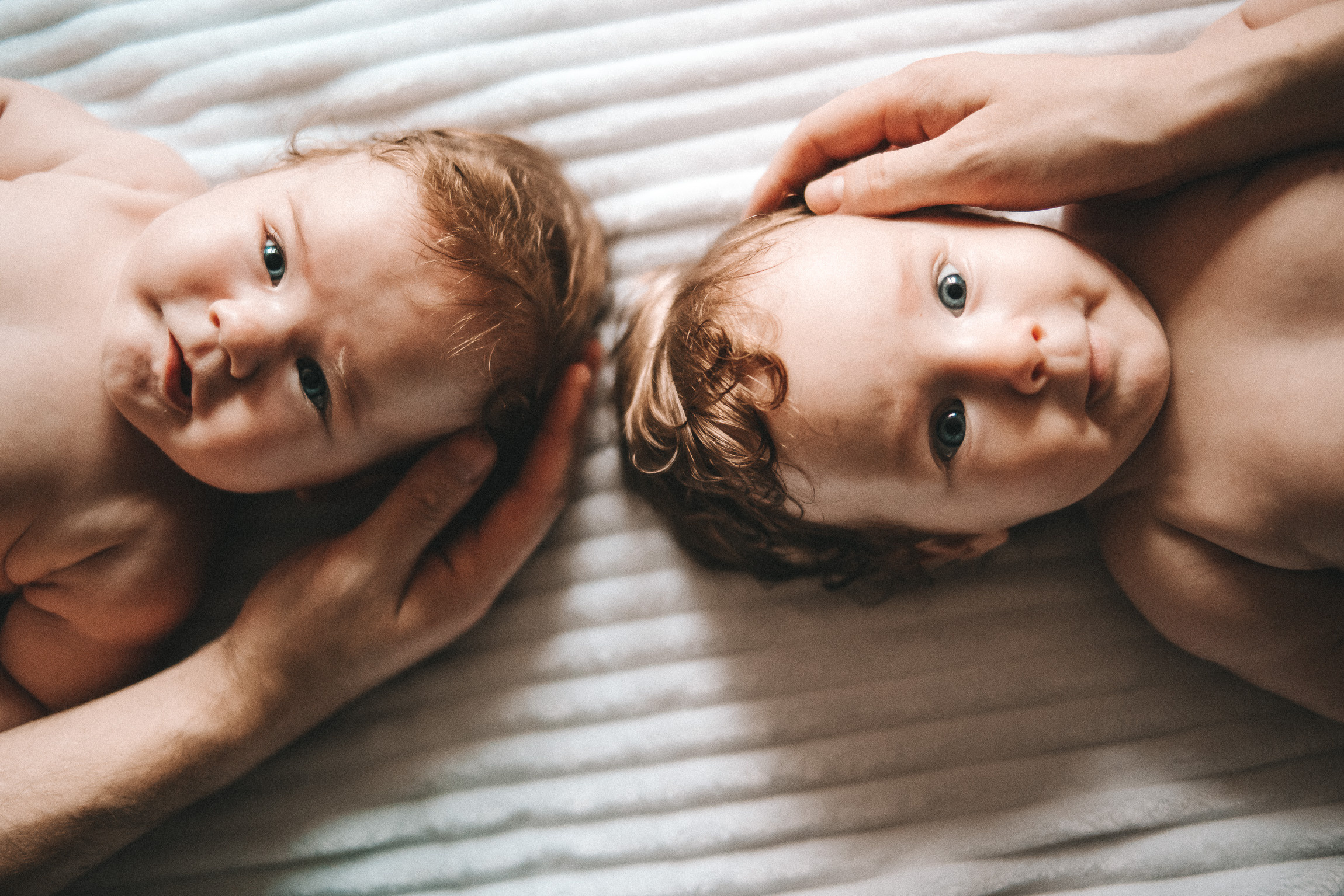 Кира и Мира. Фотограф новорожденных в стиле lifestyle в Воронеже Юлия Ключникова