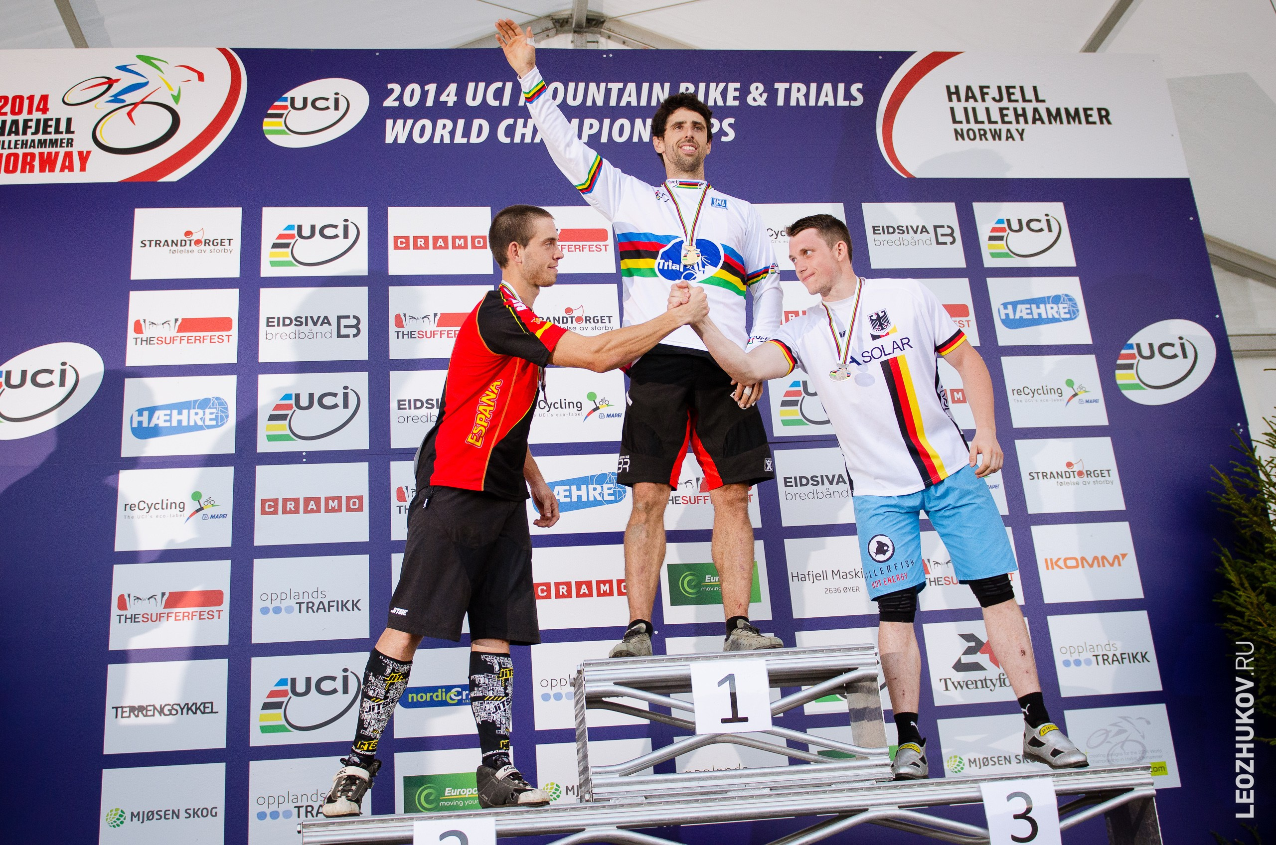 UCI Trials World Championships 2014. Sports photographer Leonid Zhukov