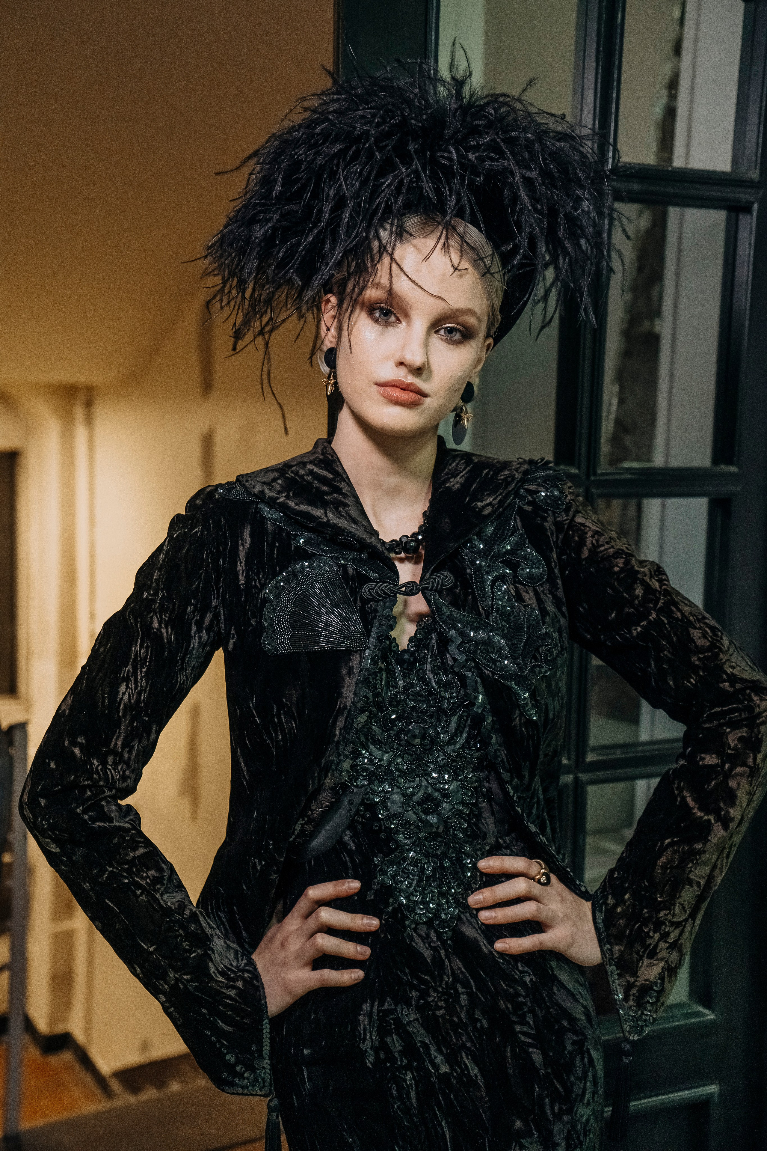 «Узоры памяти» Московский Дом Моды Вячеслава Зайцева. Профессиональный портретный фотограф в Москве Владимир Глаголев