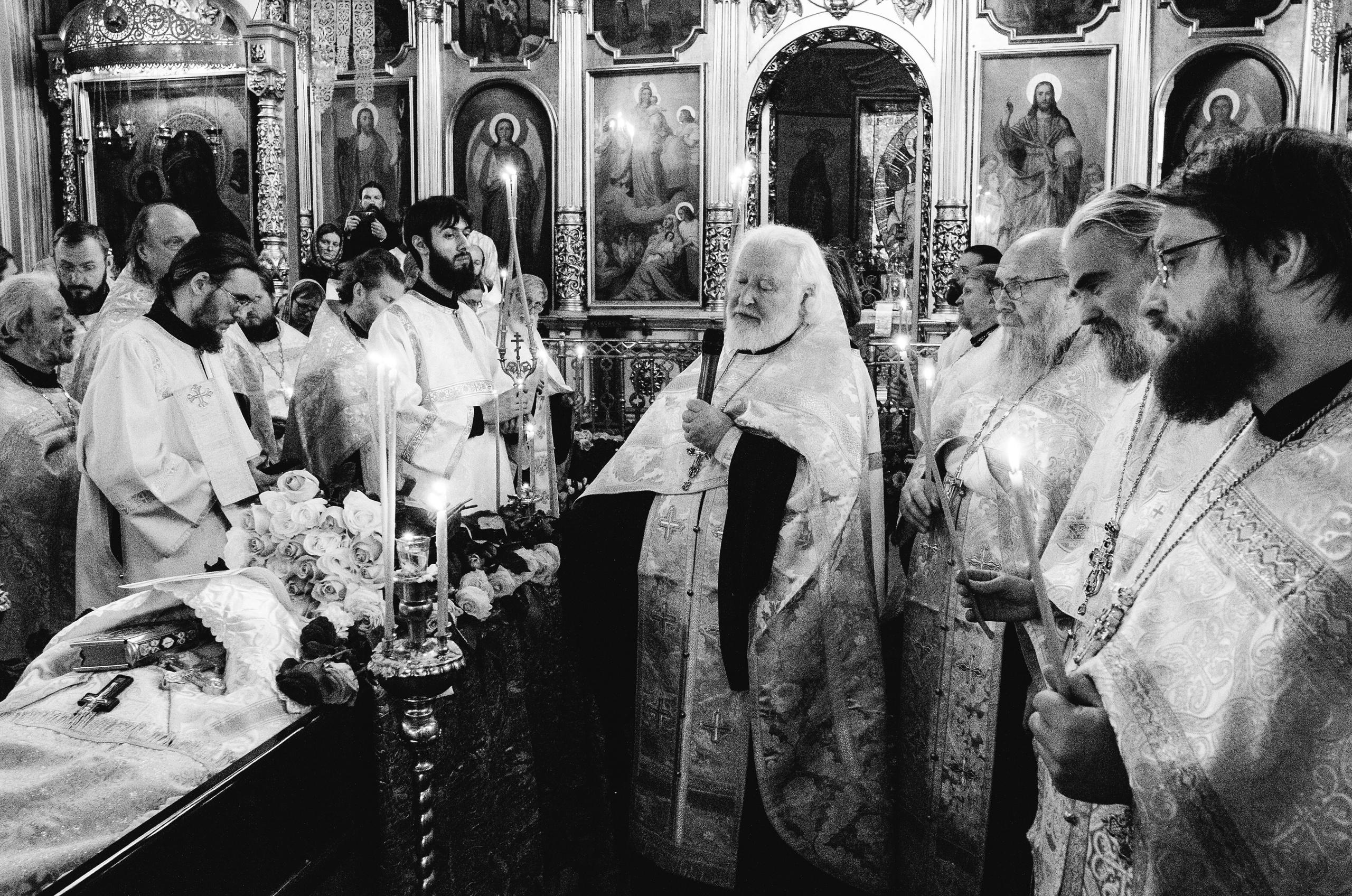 Отпевание отца Георгия (2020). Документальный фотограф Сергей Пронин