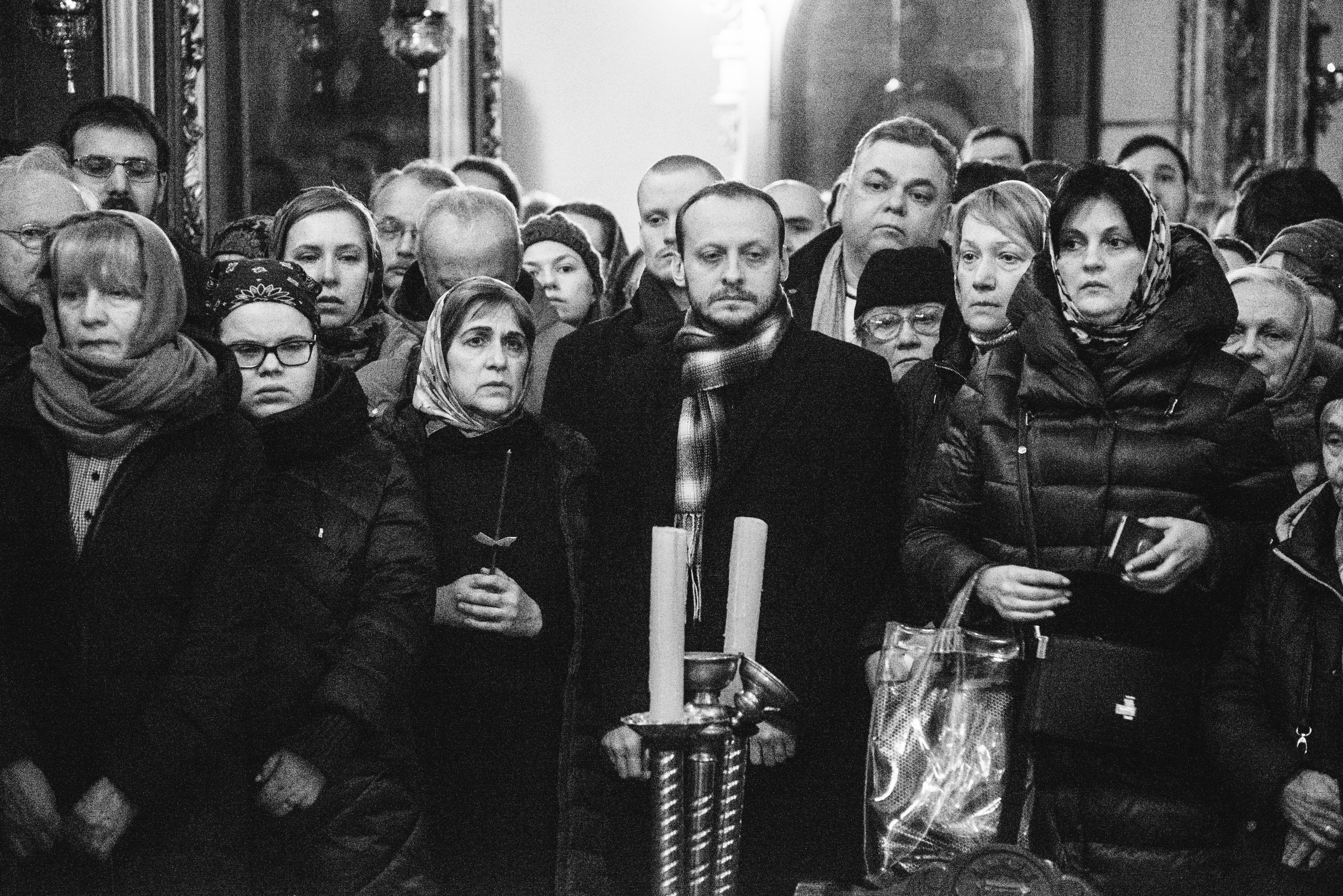 Отпевание отца Георгия (2020). Документальный фотограф Сергей Пронин
