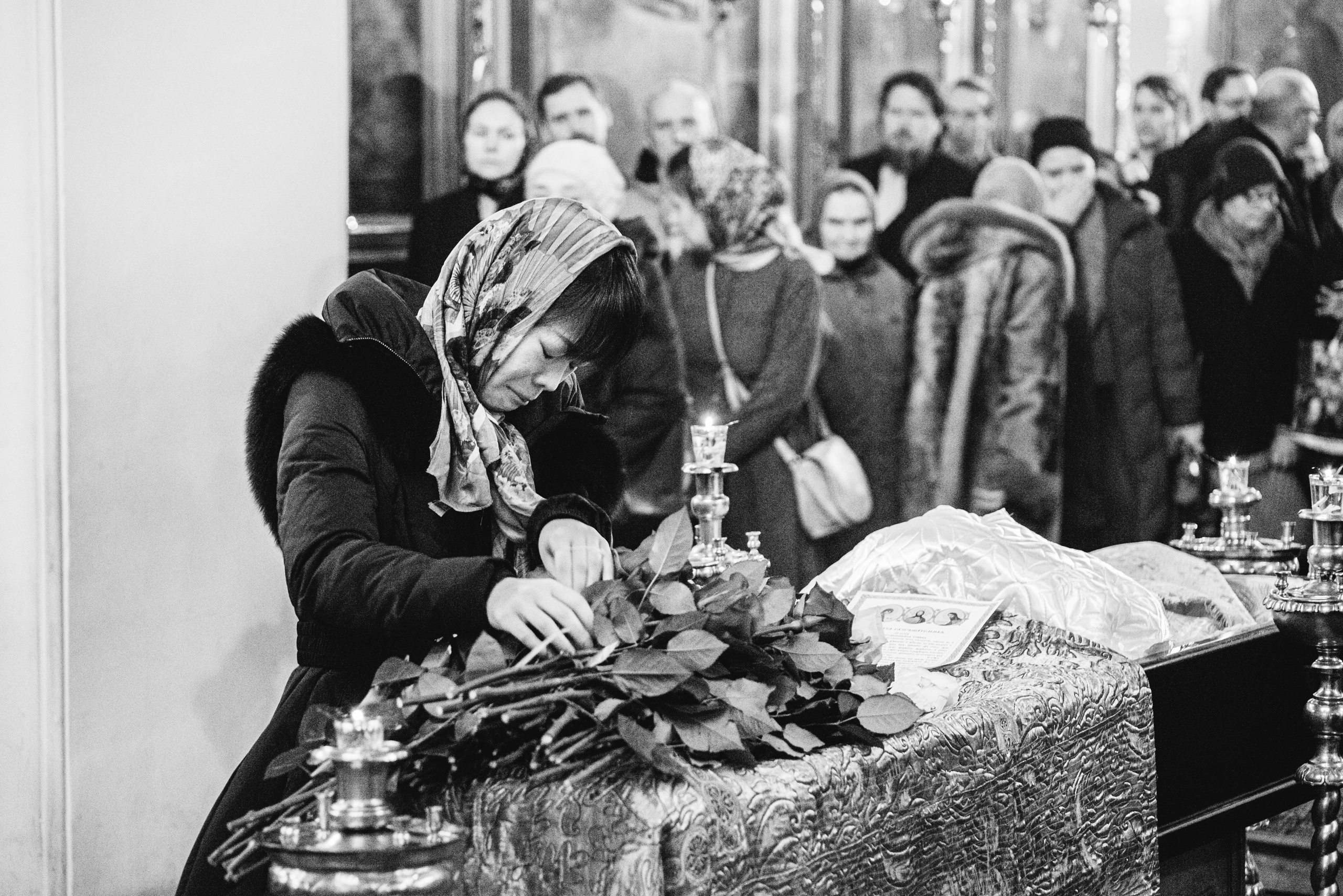 Отпевание отца Георгия (2020). Документальный фотограф Сергей Пронин