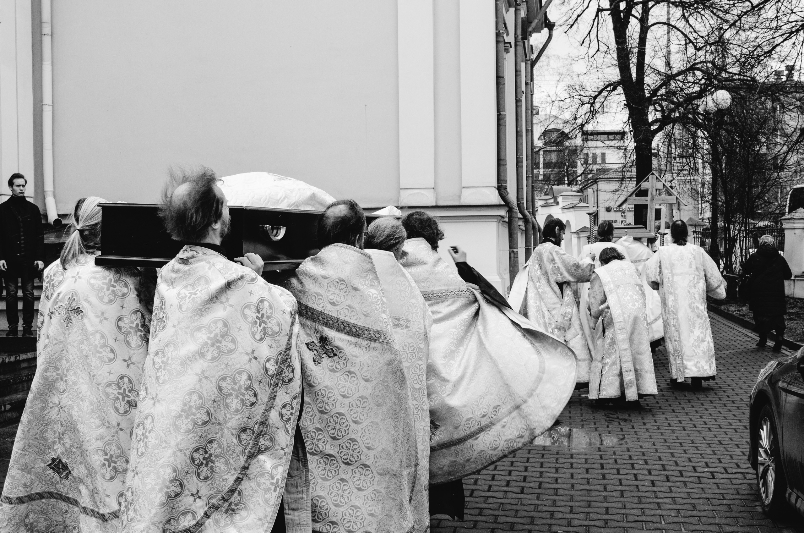 Отпевание отца Георгия (2020). Документальный фотограф Сергей Пронин