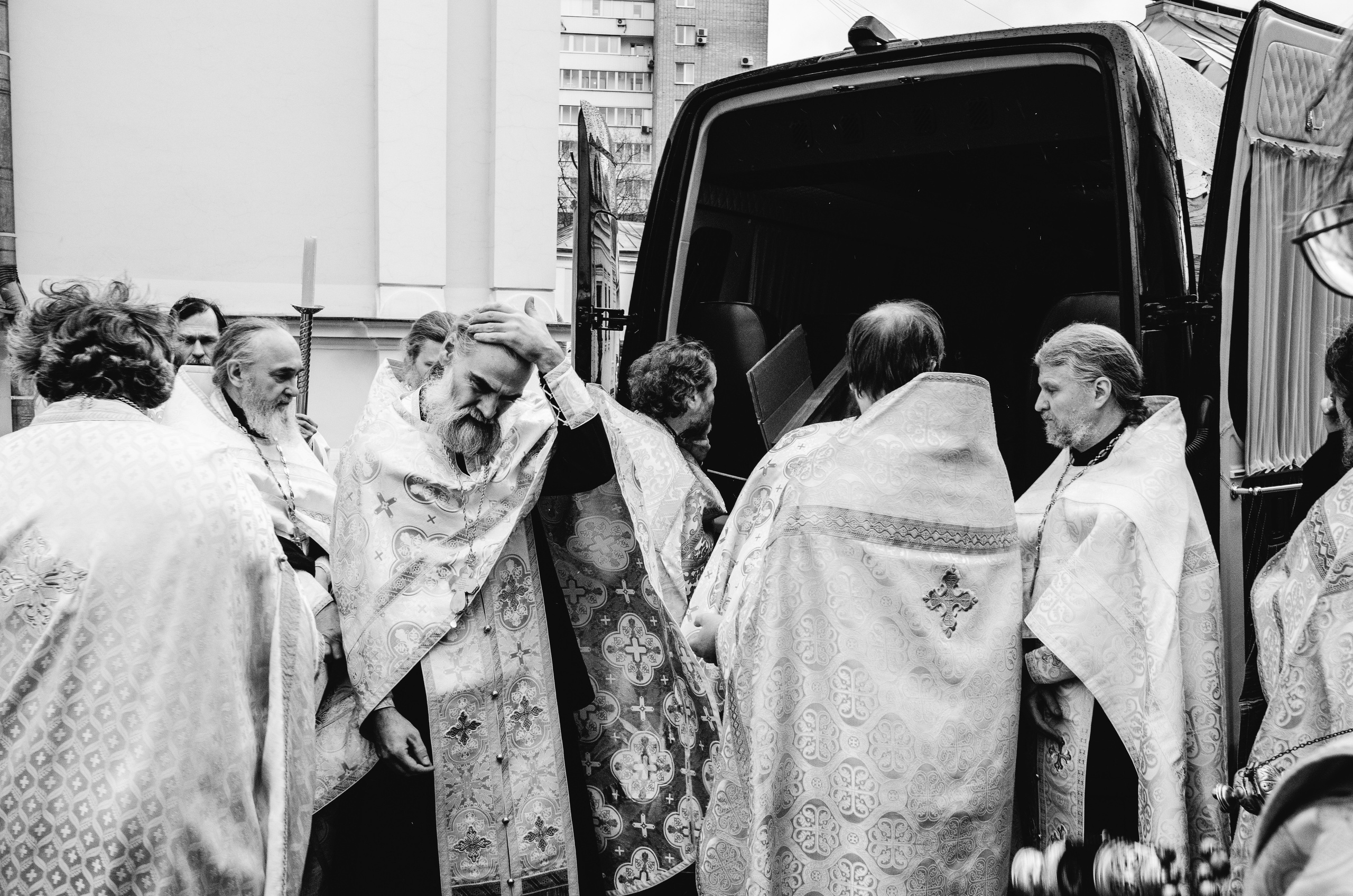 Отпевание отца Георгия (2020). Документальный фотограф Сергей Пронин