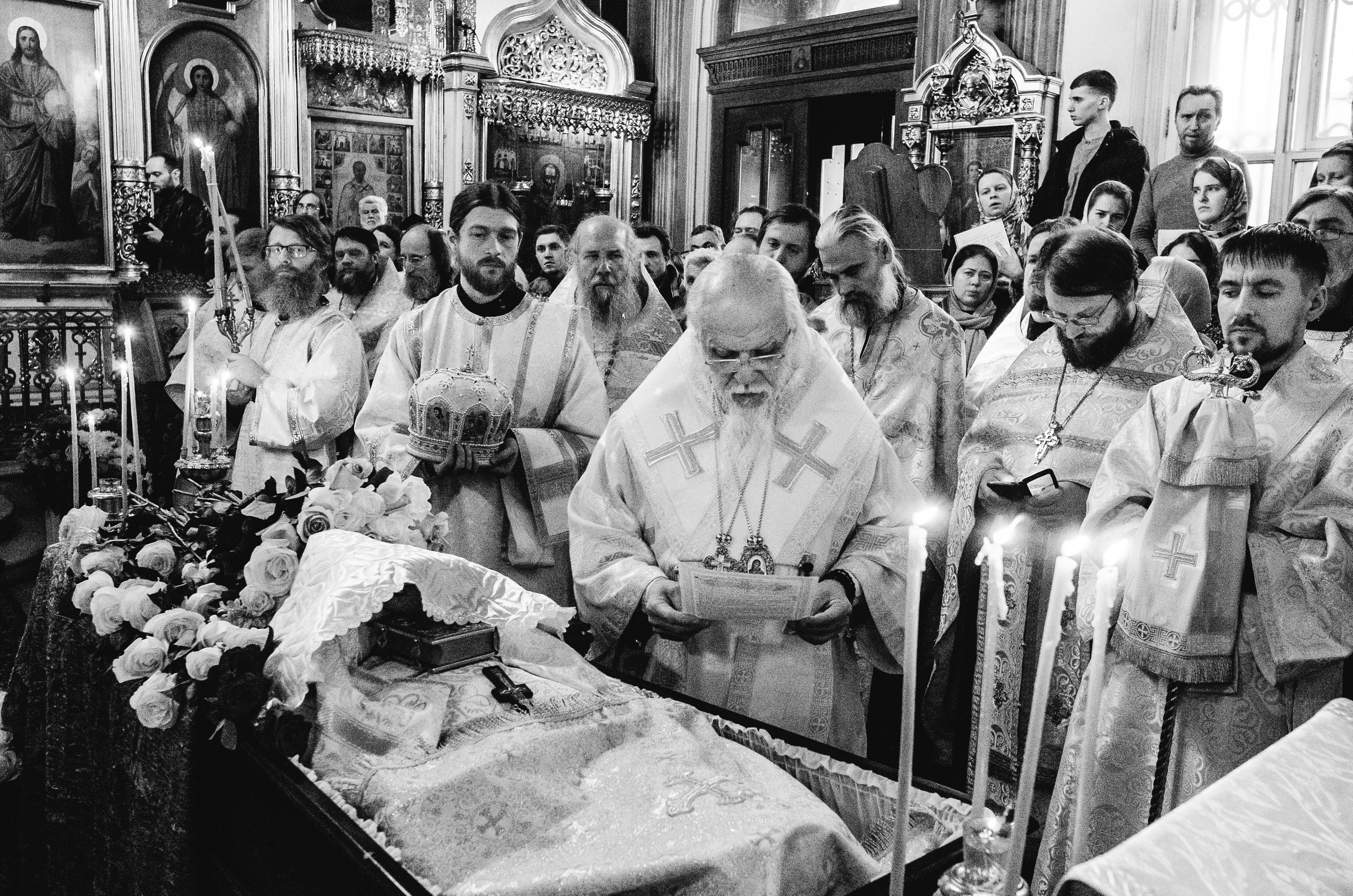 Отпевание отца Георгия (2020). Документальный фотограф Сергей Пронин
