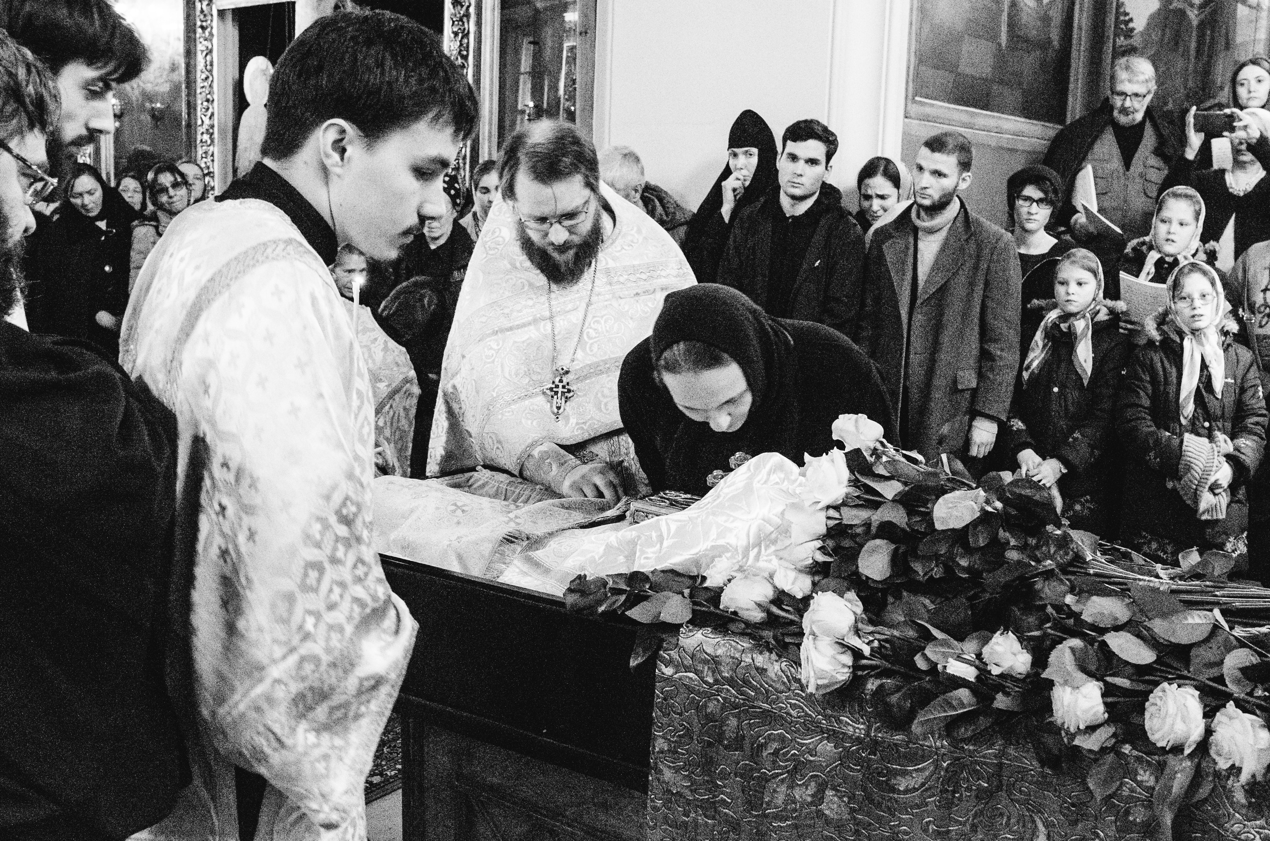 Отпевание отца Георгия (2020). Документальный фотограф Сергей Пронин
