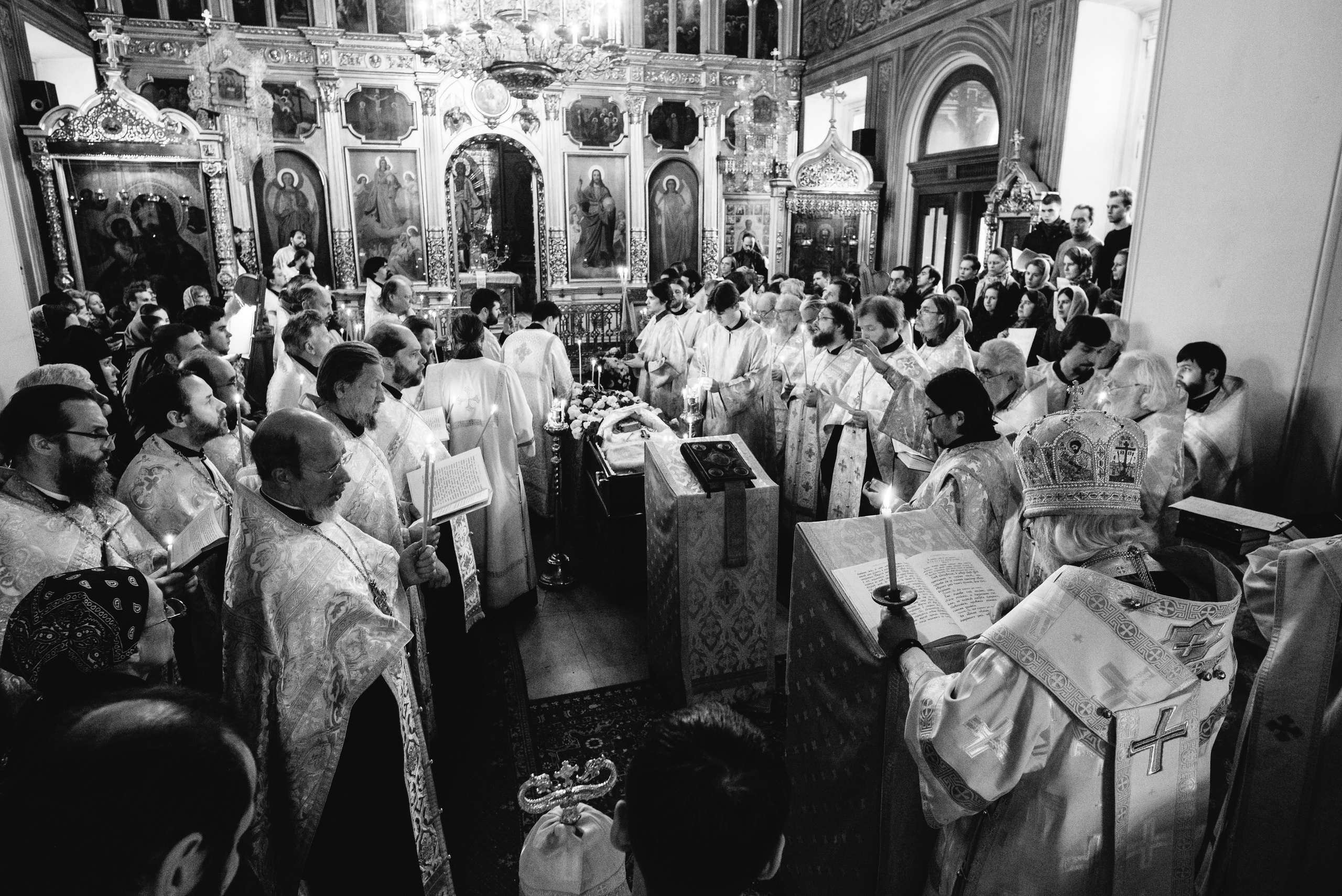 Отпевание отца Георгия (2020). Документальный фотограф Сергей Пронин
