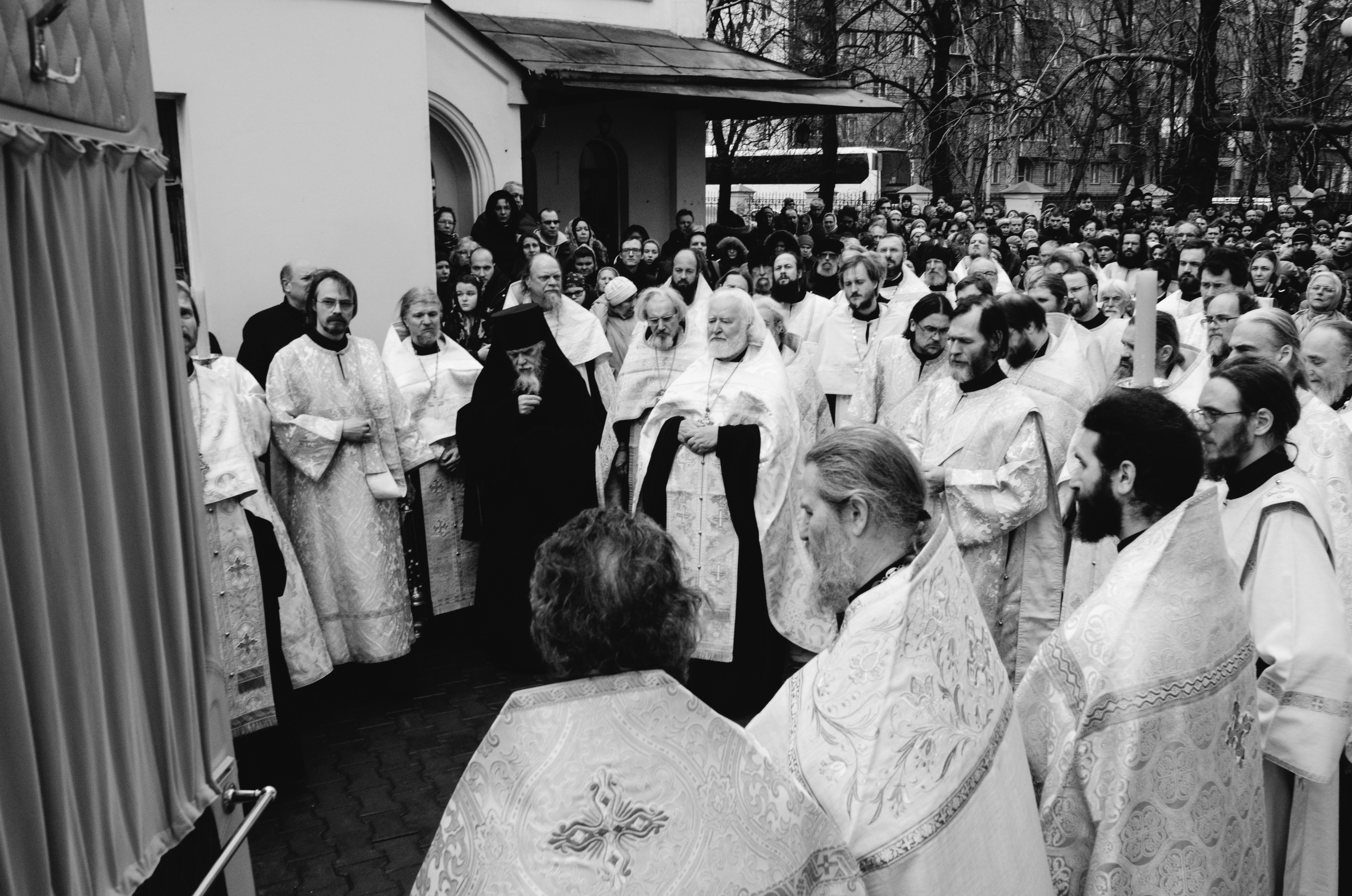 Отпевание отца Георгия (2020). Документальный фотограф Сергей Пронин