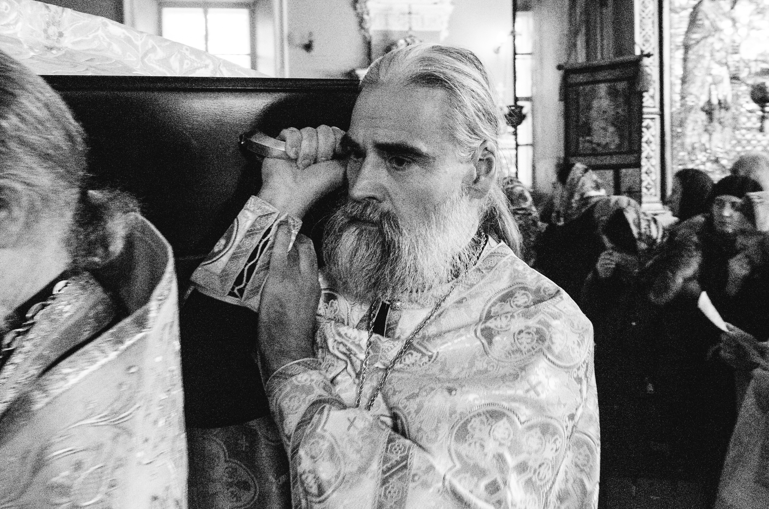 Отпевание отца Георгия (2020). Документальный фотограф Сергей Пронин