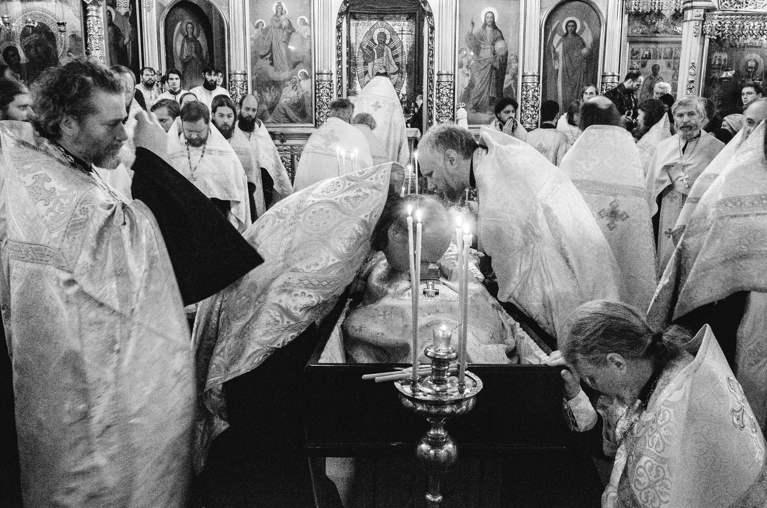 Отпевание отца Георгия (2020). Документальный фотограф Сергей Пронин