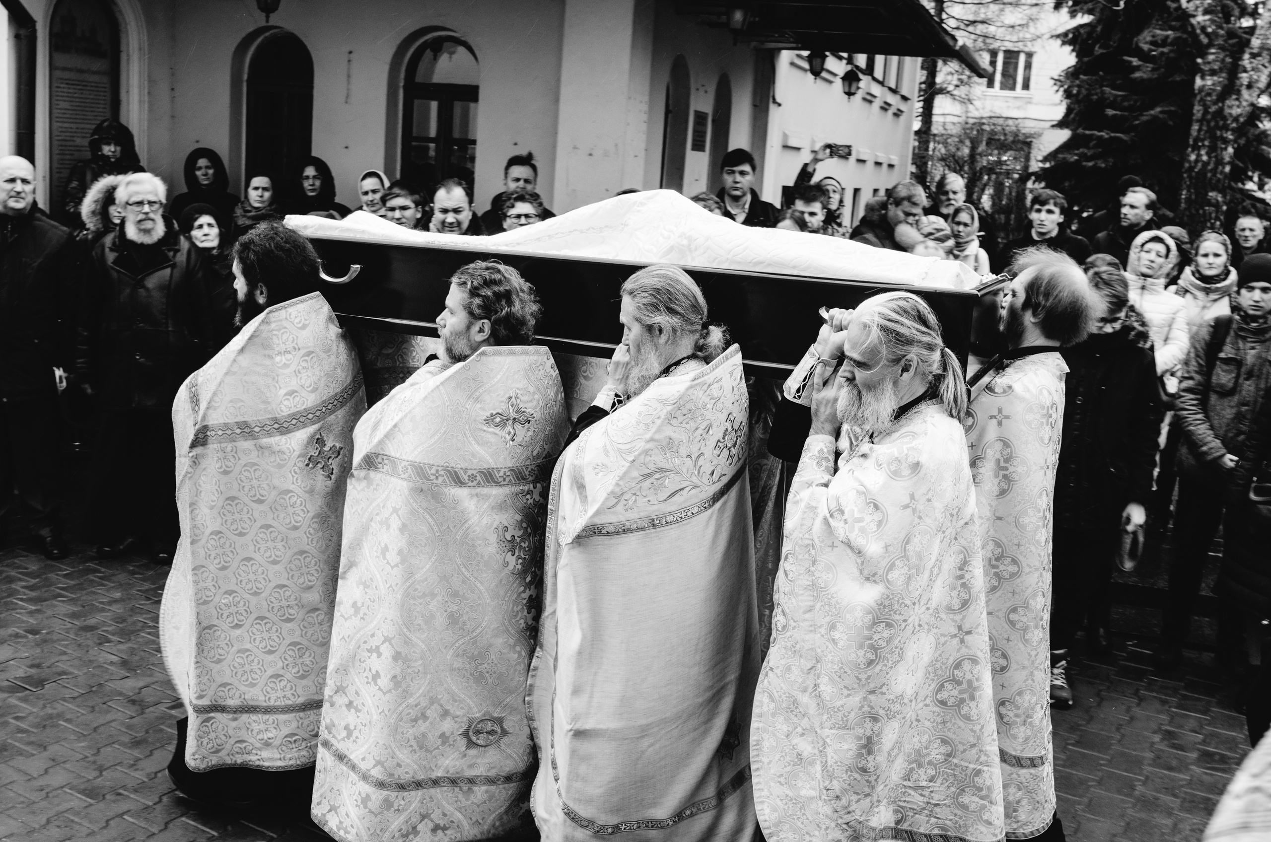 Отпевание отца Георгия (2020). Документальный фотограф Сергей Пронин
