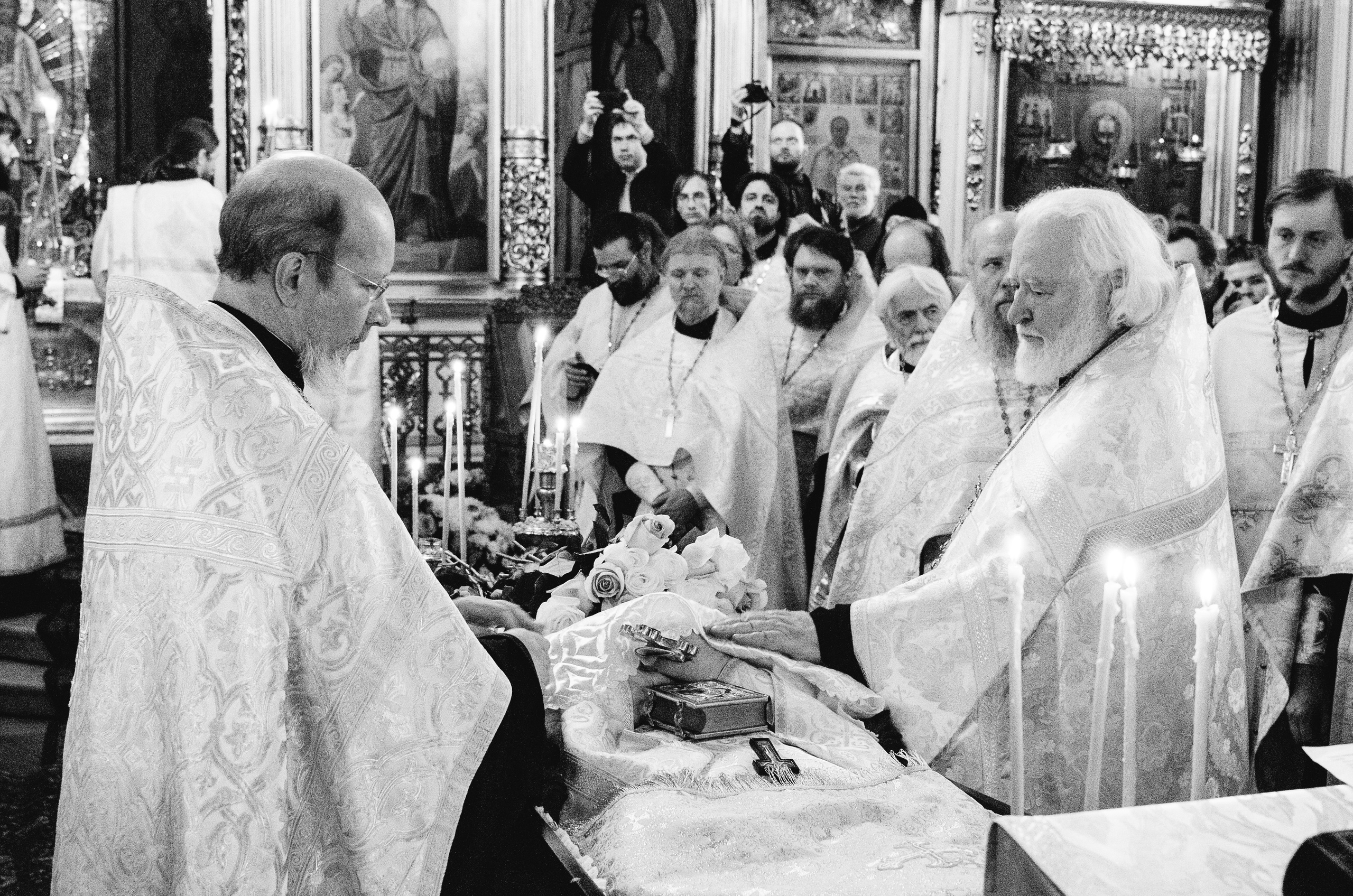 Отпевание отца Георгия (2020). Документальный фотограф Сергей Пронин