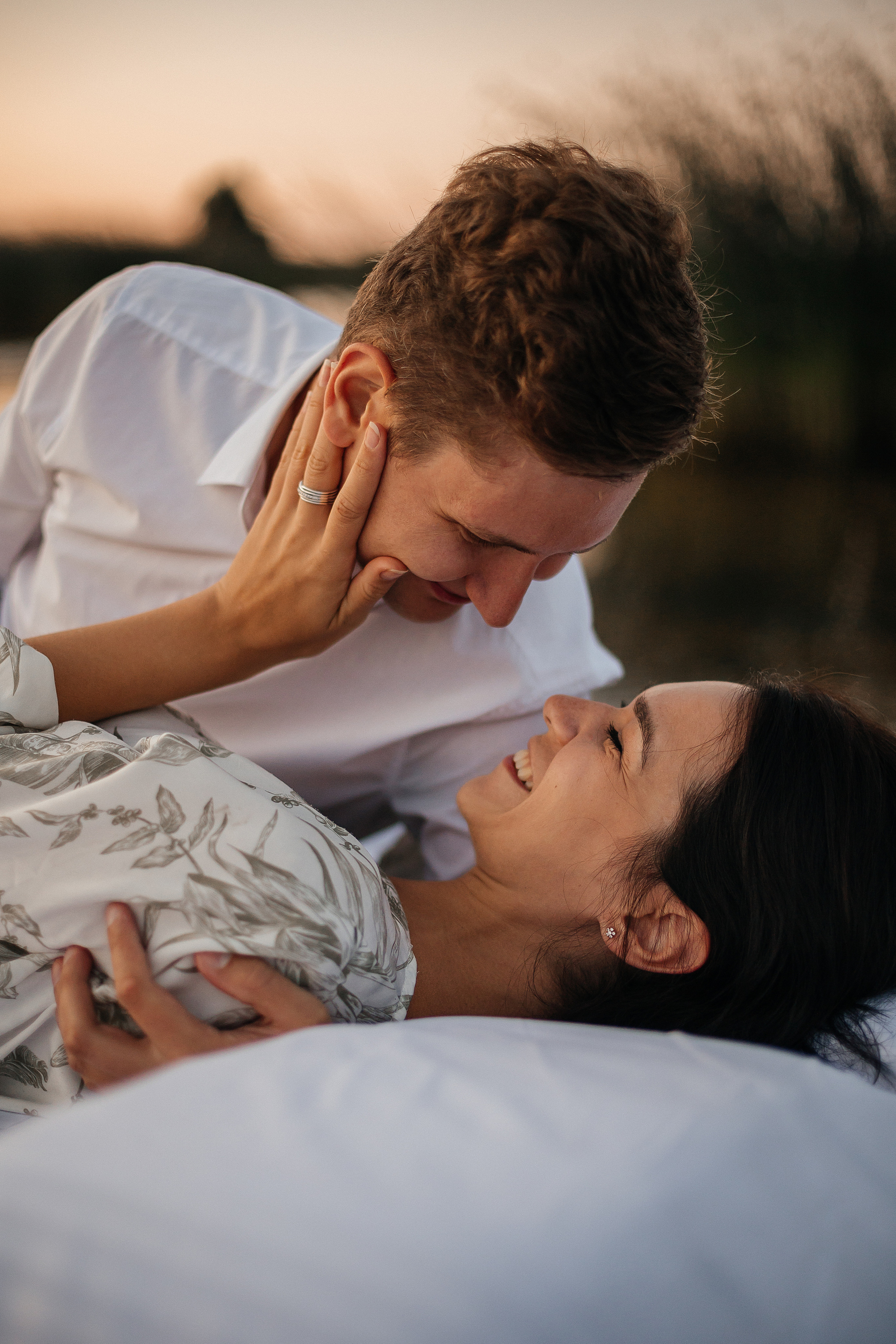 Наташа и Сережа. Залив. Свадебный фотограф в Санкт-Петербурге Блинкова Екатерина