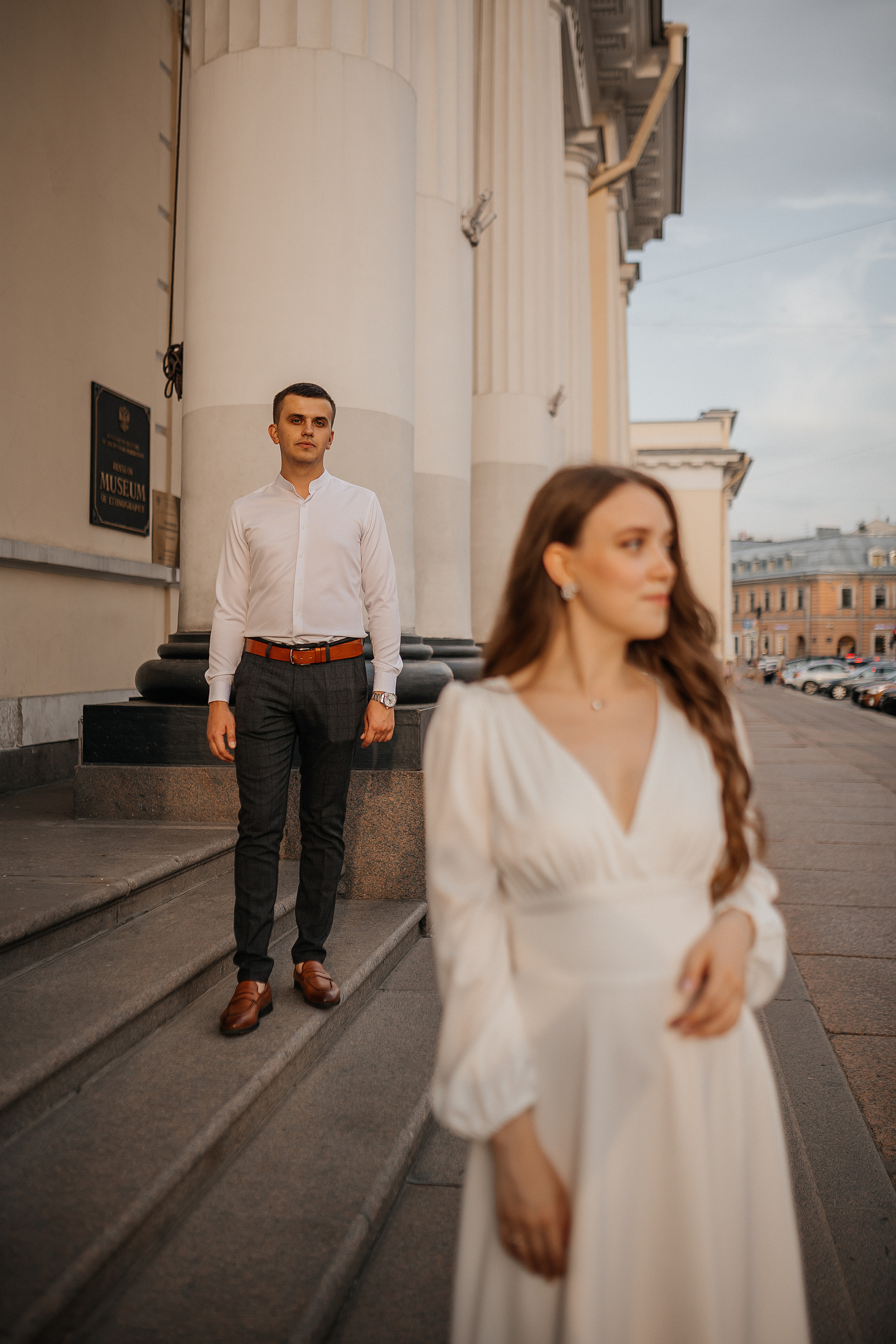 Валерия и Роман. Свадебная прогулка в Петербурге. Свадебный фотограф в Санкт-Петербурге Блинкова Екатерина