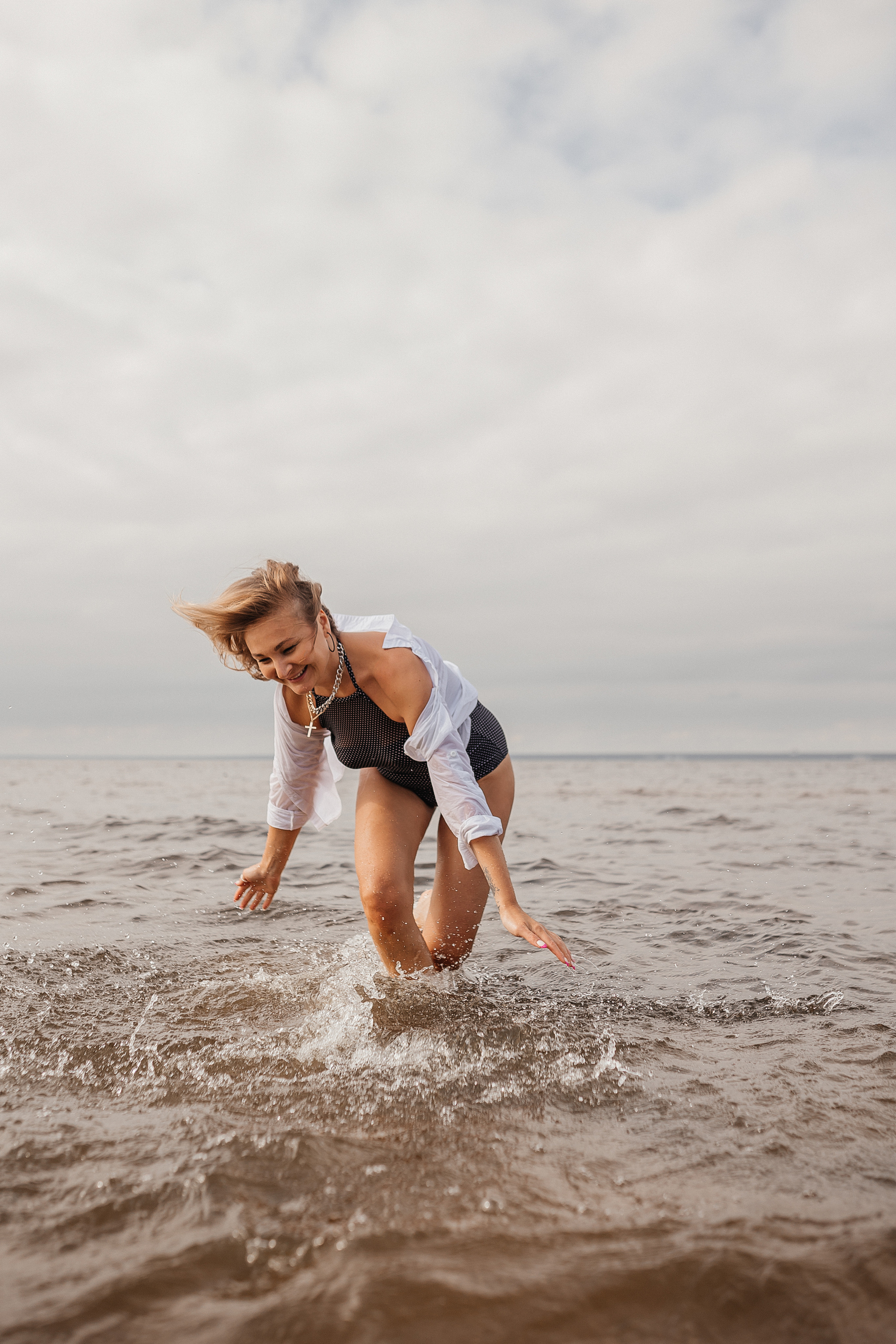 Лена и Маша. Залив. Свадебный фотограф в Санкт-Петербурге Блинкова Екатерина