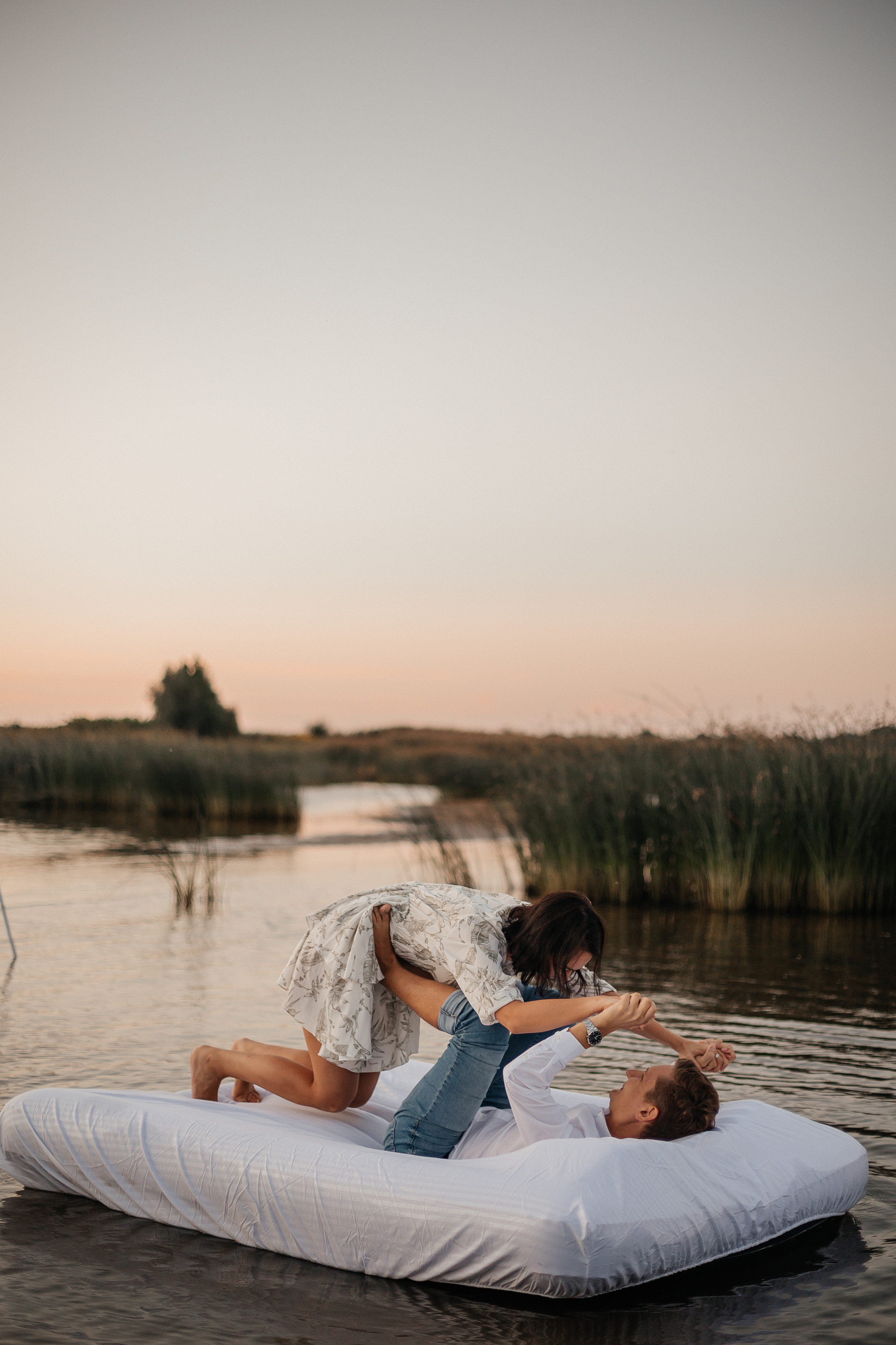 Наташа и Сережа. Залив. Свадебный фотограф в Санкт-Петербурге Блинкова Екатерина