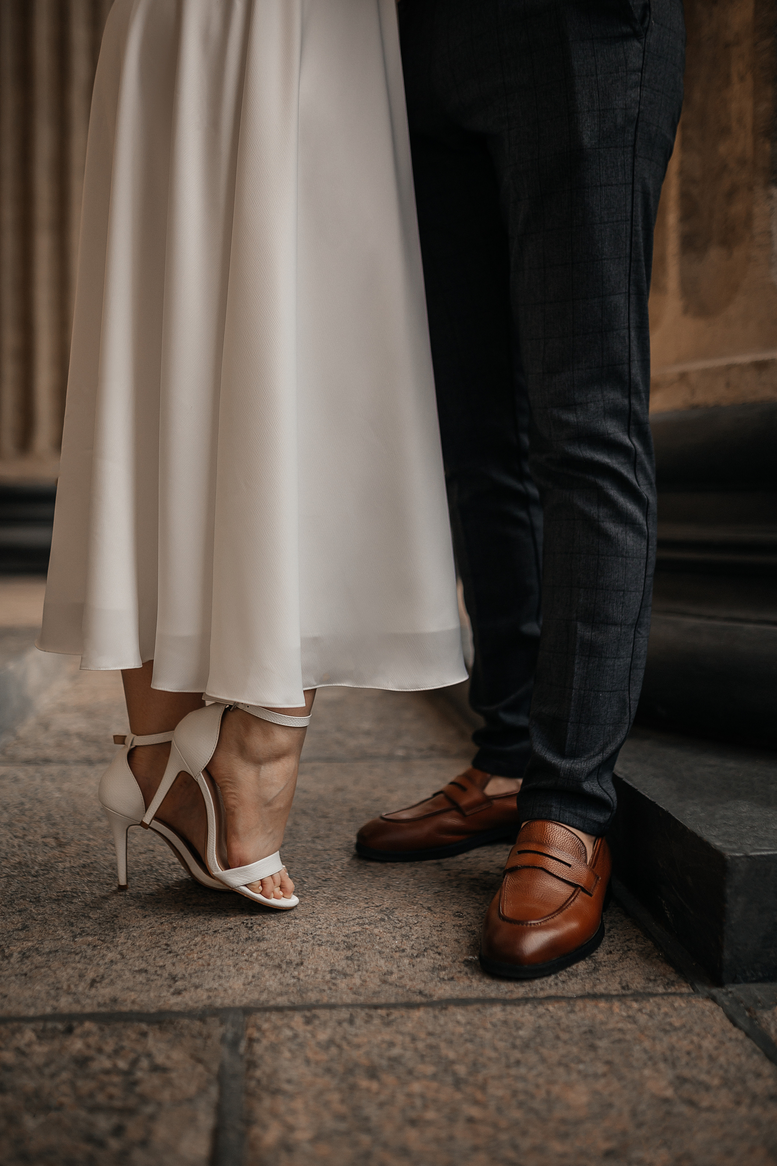 Валерия и Роман. Свадебная прогулка в Петербурге. Свадебный фотограф в Санкт-Петербурге Блинкова Екатерина