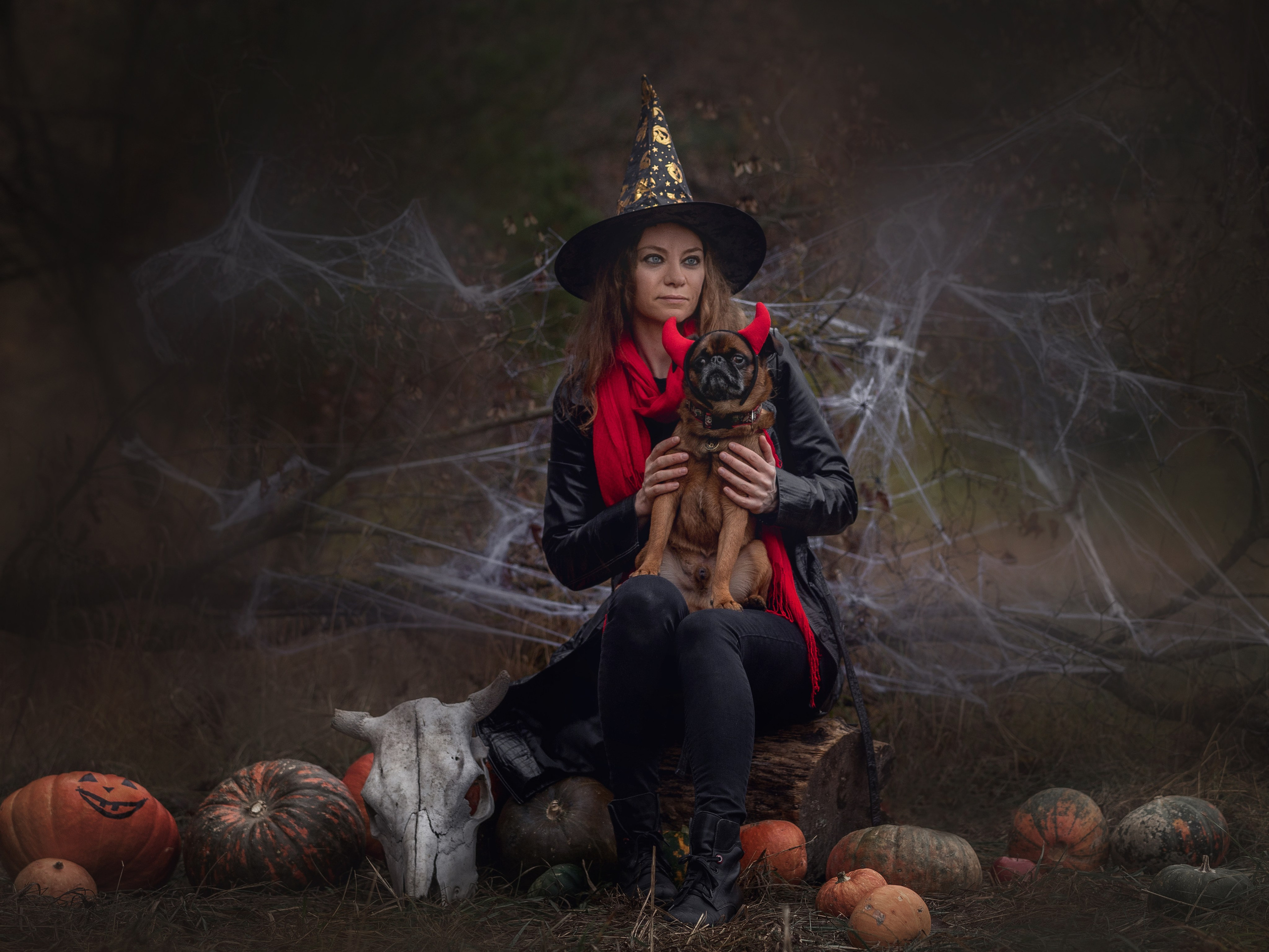 Фотодень «Хэллоуин» 2024. Фотограф-анималист в Калуге Мария Шерскова